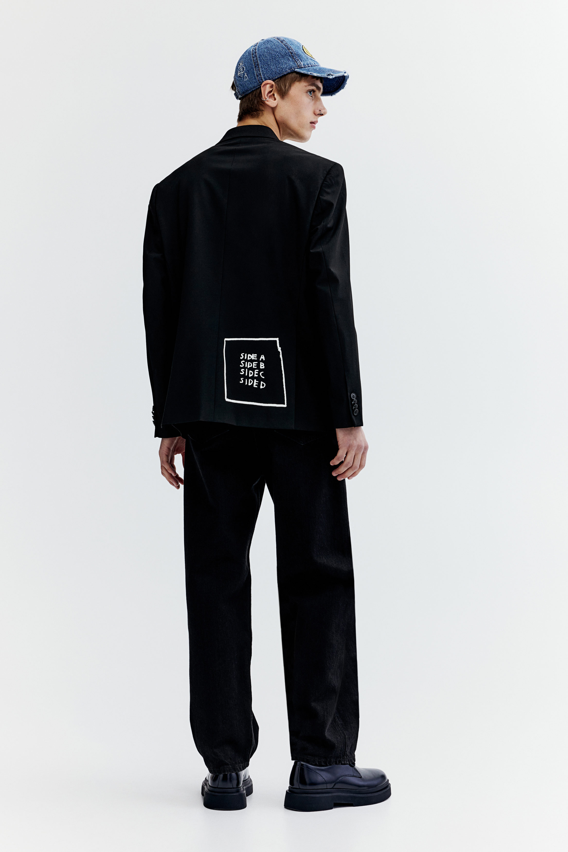 Loose Fit Double-breasted jacket