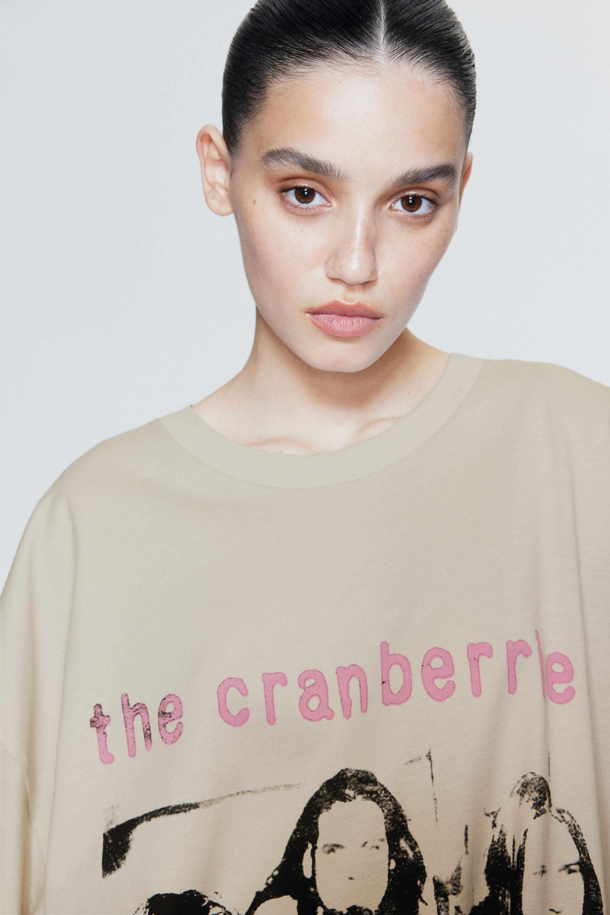 Oversized printed T-shirt