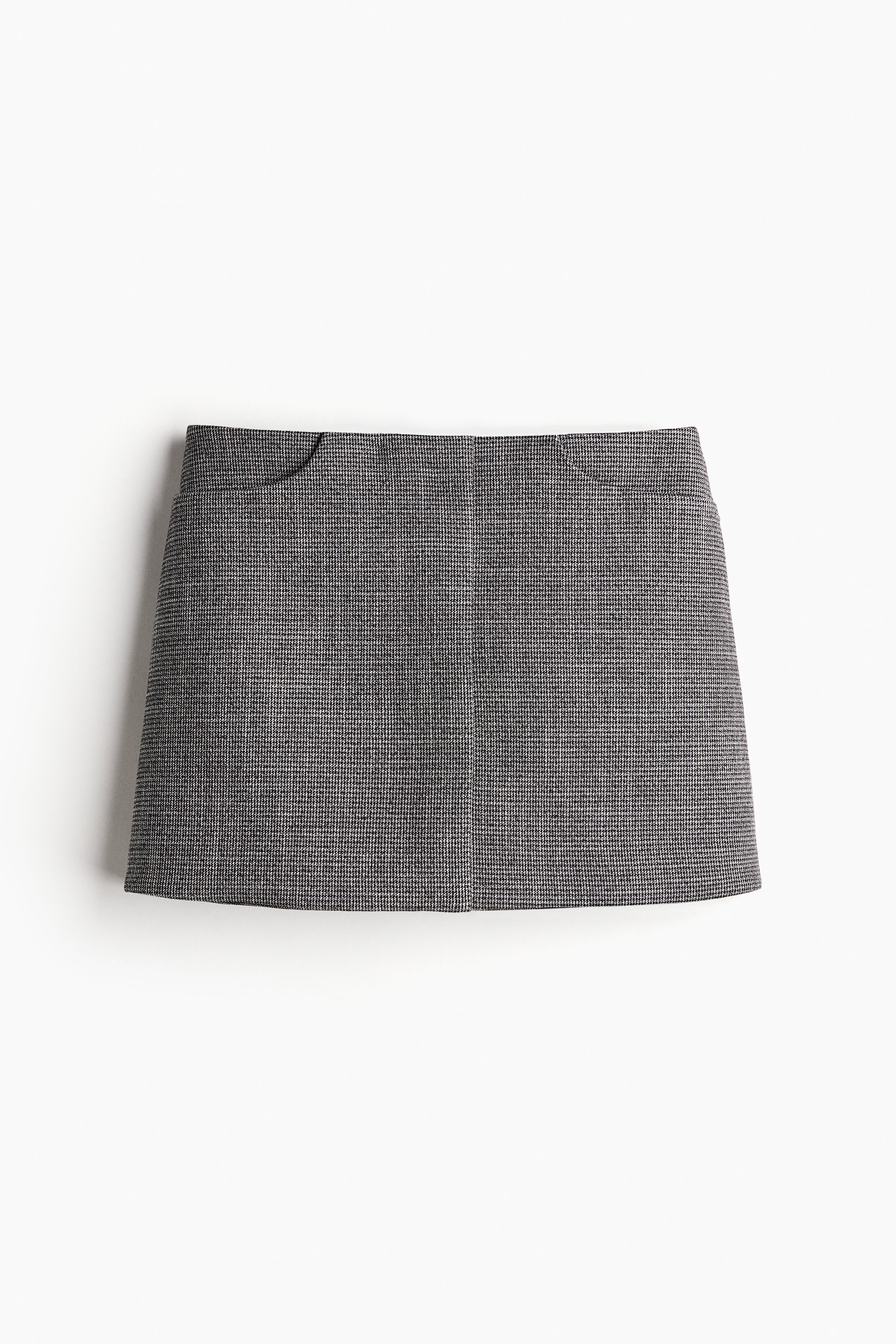 ANDMARY Holly mini skirt gray M アンドマリー Holly mini skirt M