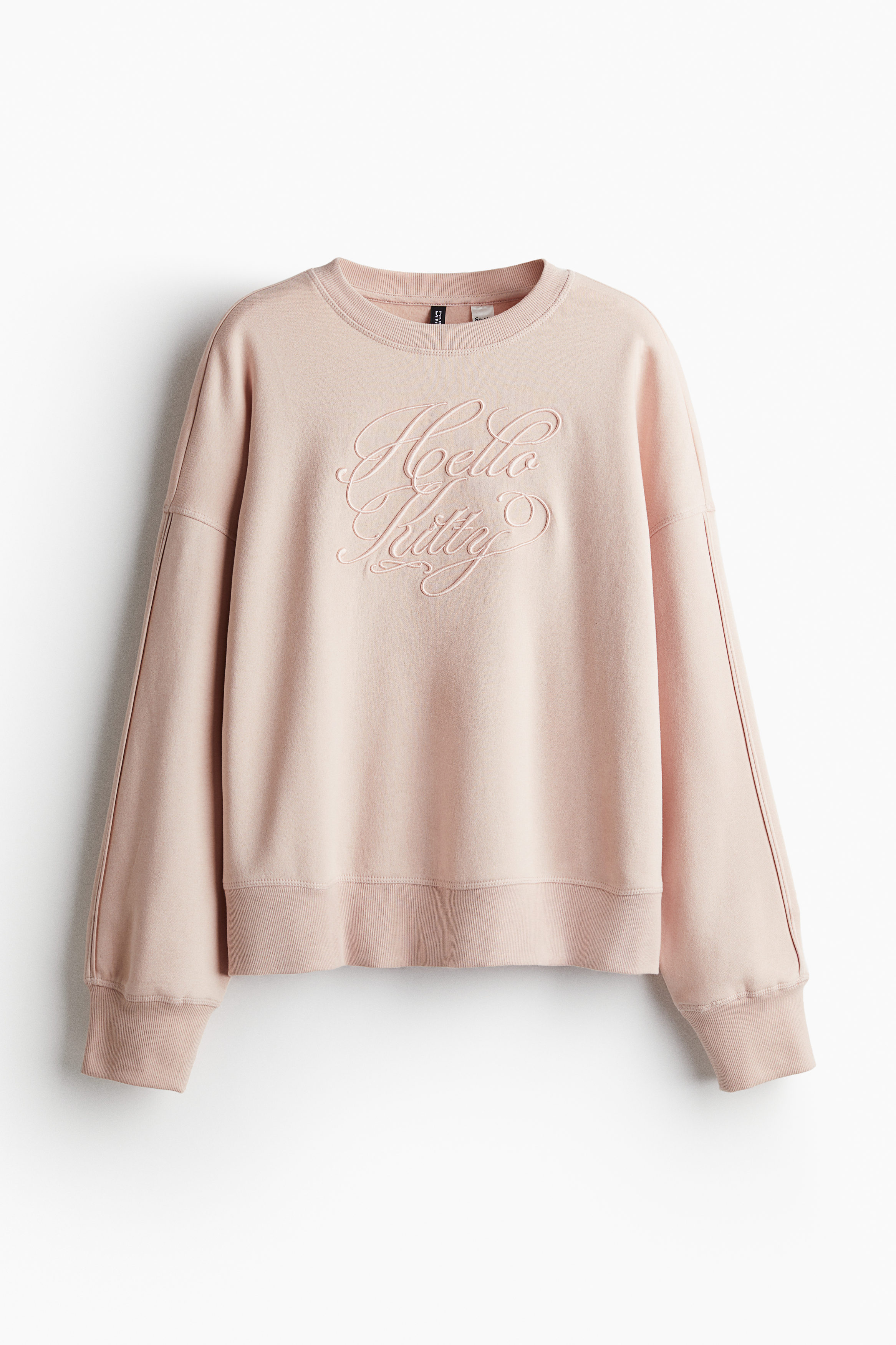 Oversized printed sweatshirt