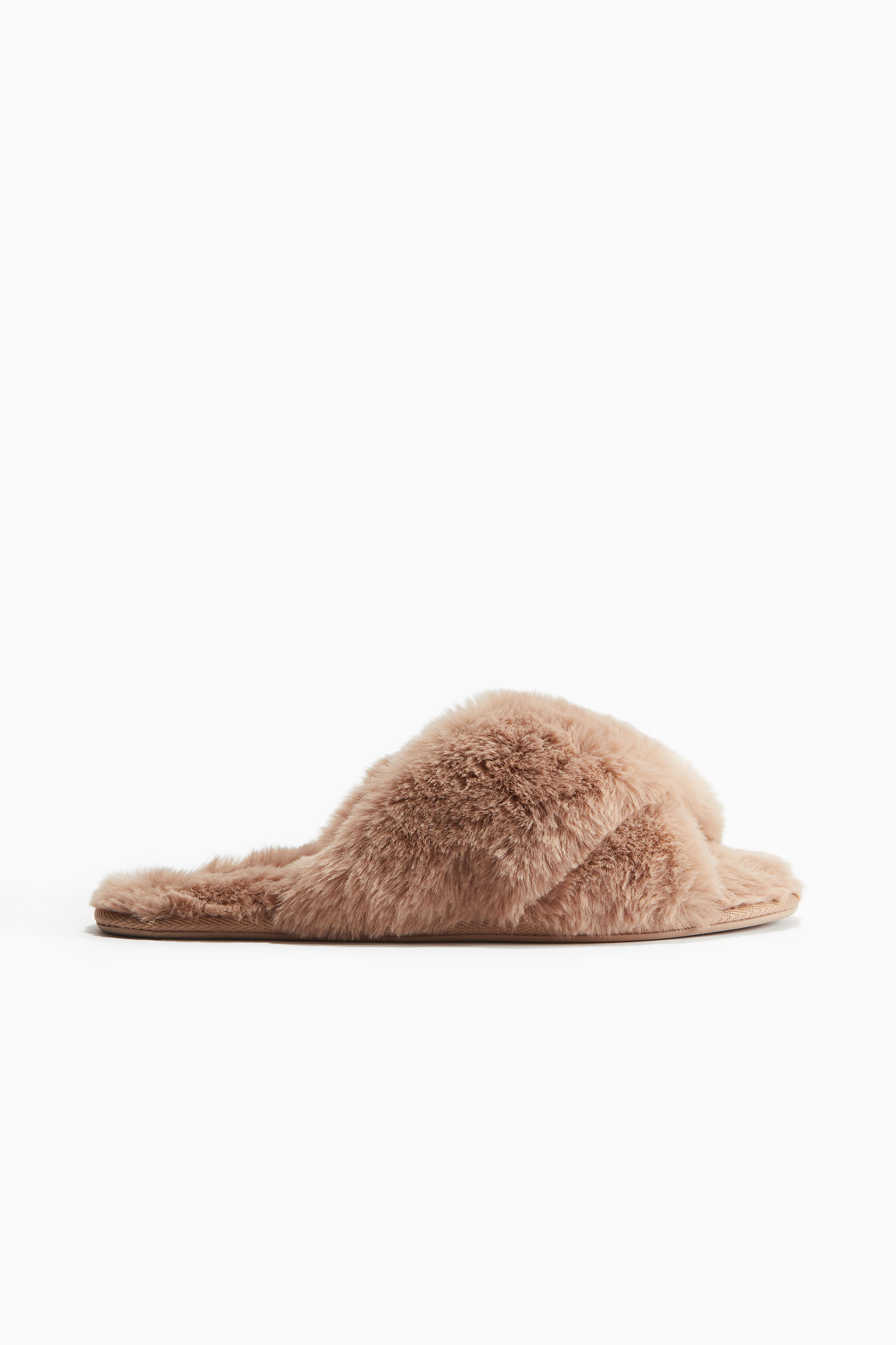 Fluffy slippers