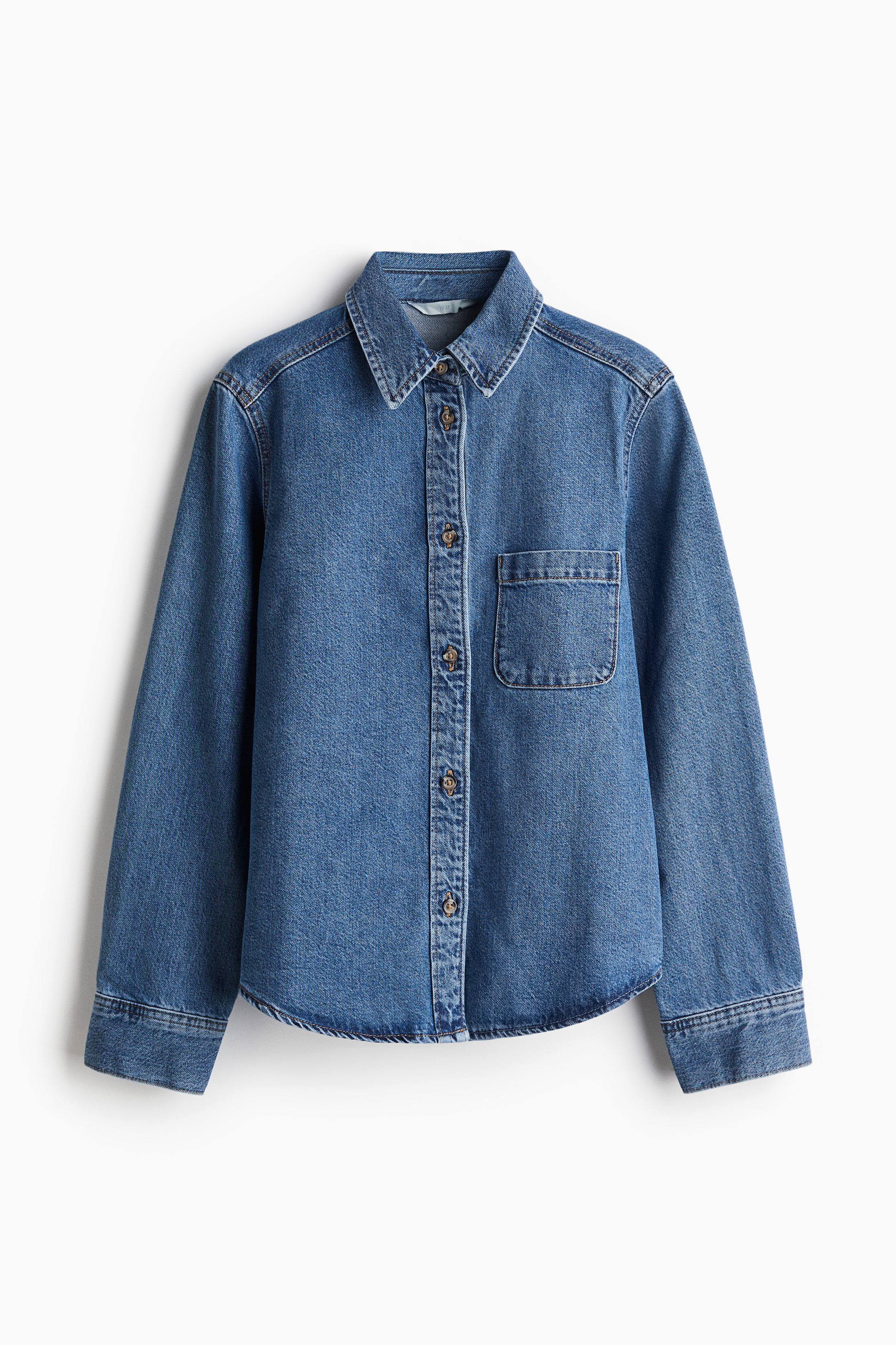 シャツ HUECLOSET Brush Denim Shirt SE413 St Weston brush denim shirts - WHAT A LOOK | 60% - Asian