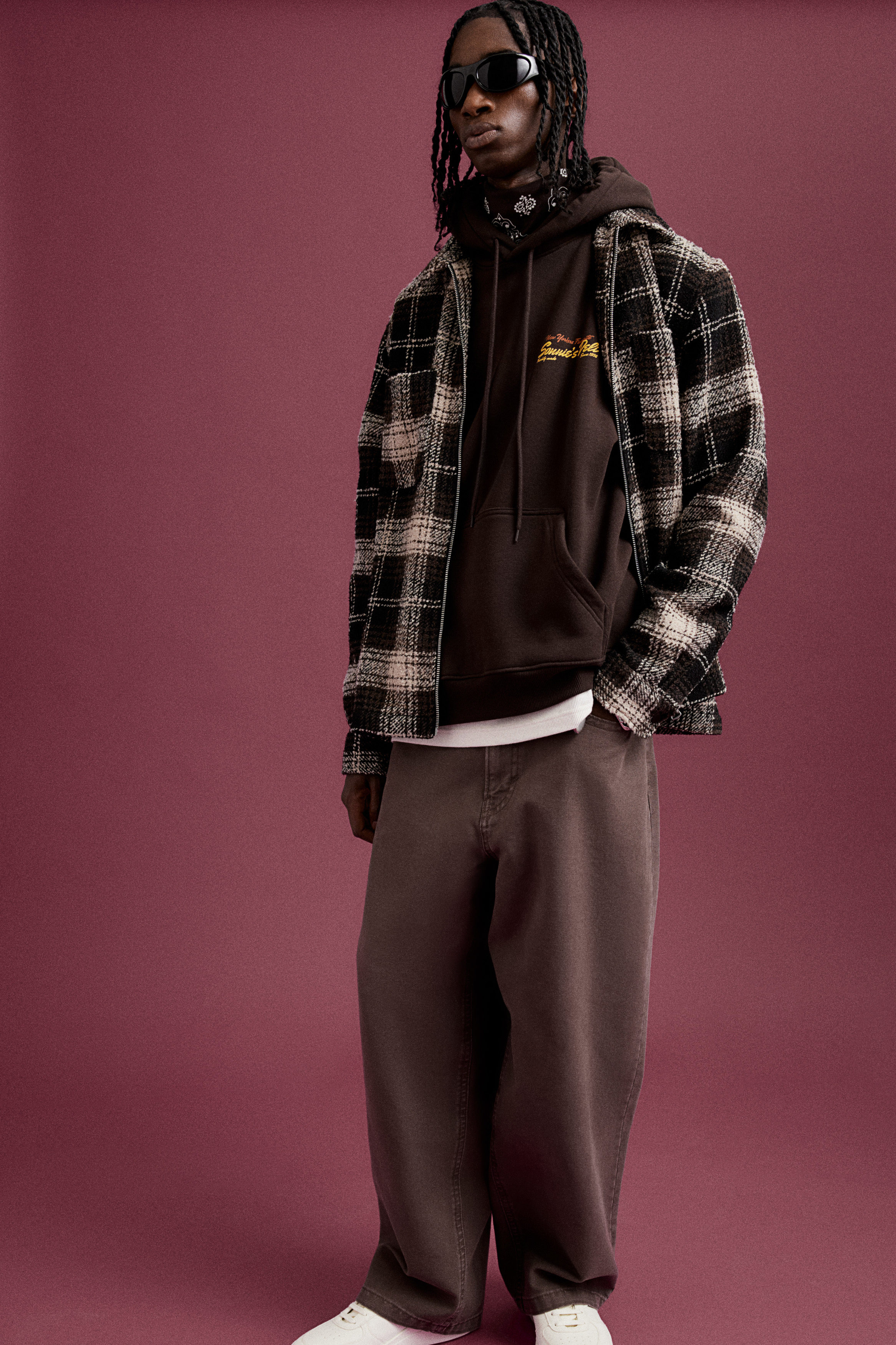 Loose Fit Printed hoodie