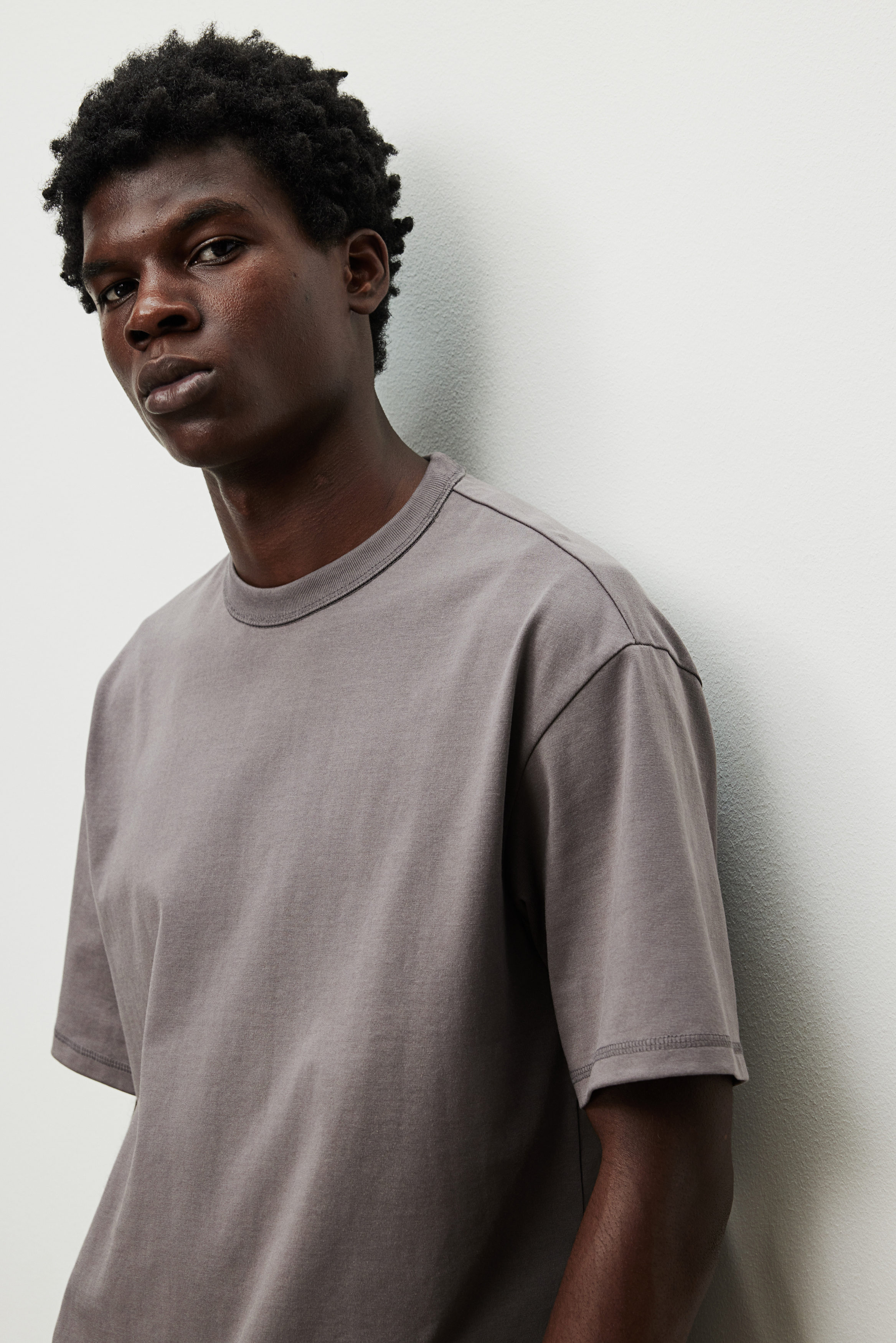 ★DXOH★OVERFIT SHIRT CHARCOAL★正規品/韓国直送料込/人気 A'GEM/9 × .kom『DXOH/ディソエイチ』LIFE T-SHIRT/ライフティー