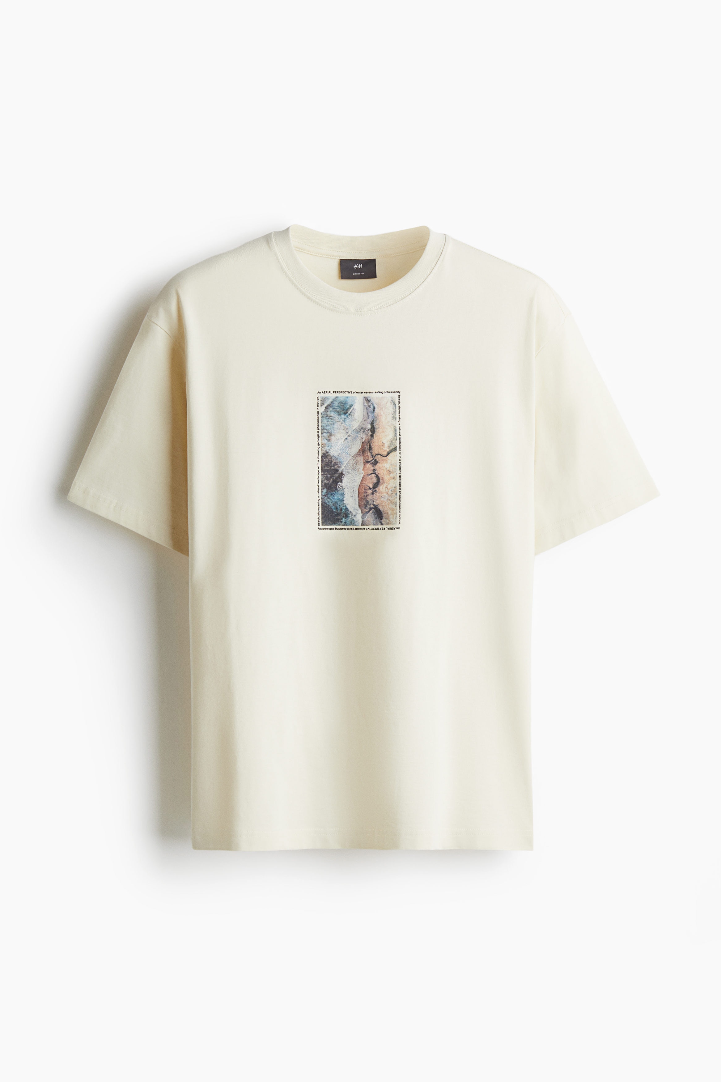 ★PISCESS★Cotton Mesh Slim Fit T-shirt★White★大人気★ Oversized Fit Printed mesh T-shirt