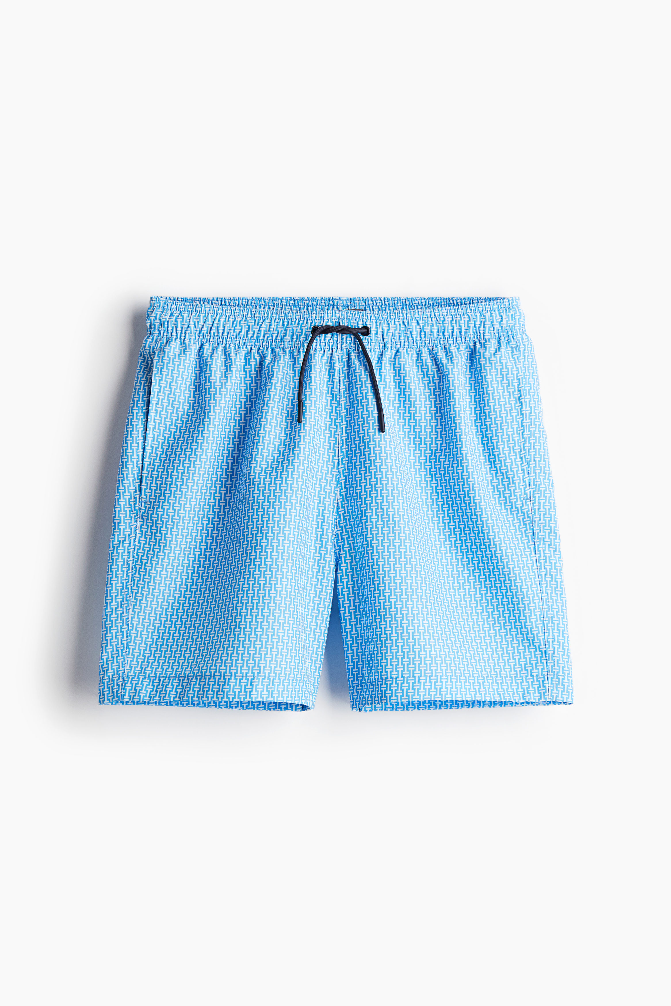 Patterned swim shorts