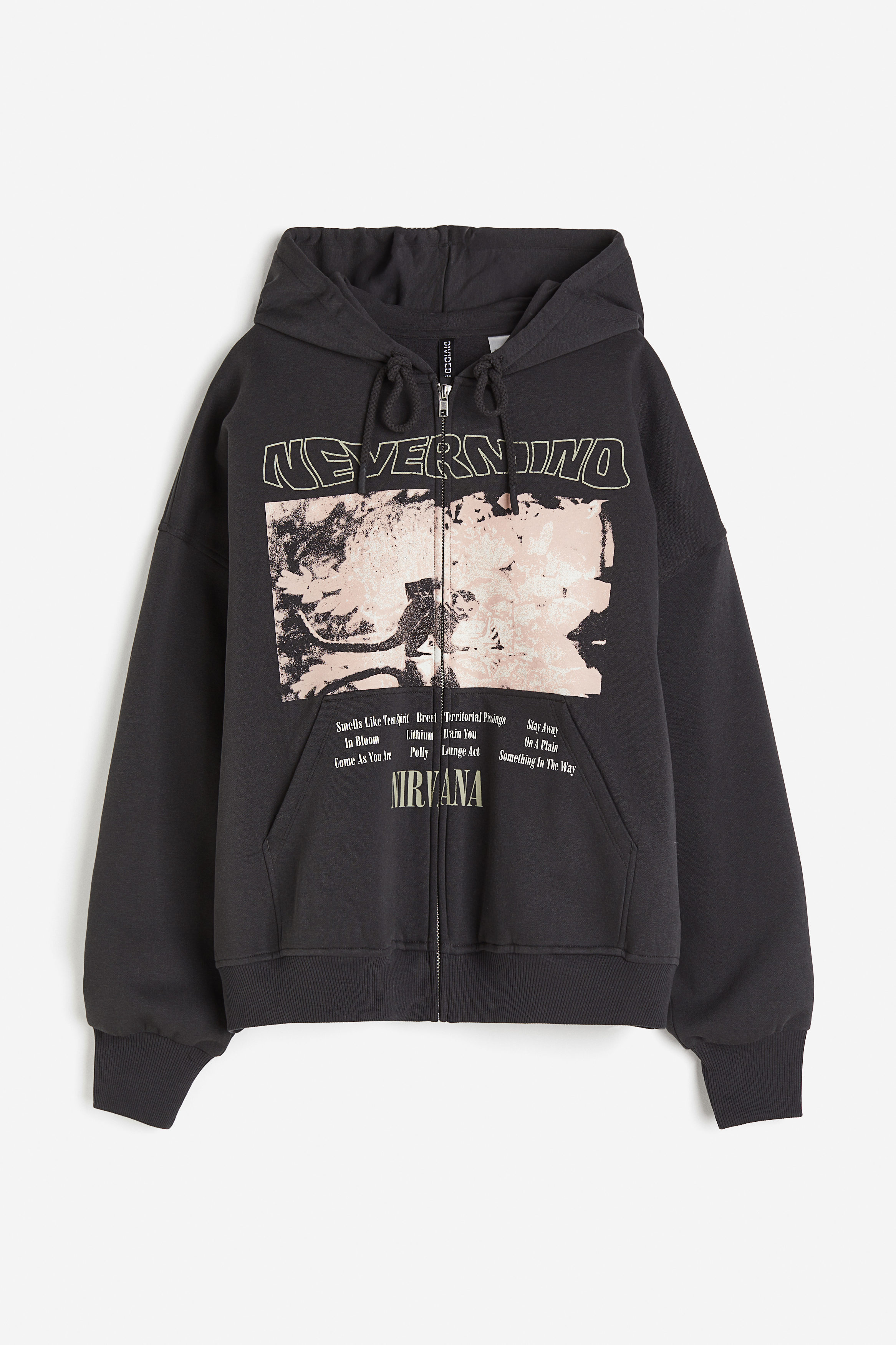 【boohoo】NIRVANA オーバーサイズ プリント パーカー Hoodies & Sweatshirts | Oversized Nirvana Band Wash License
