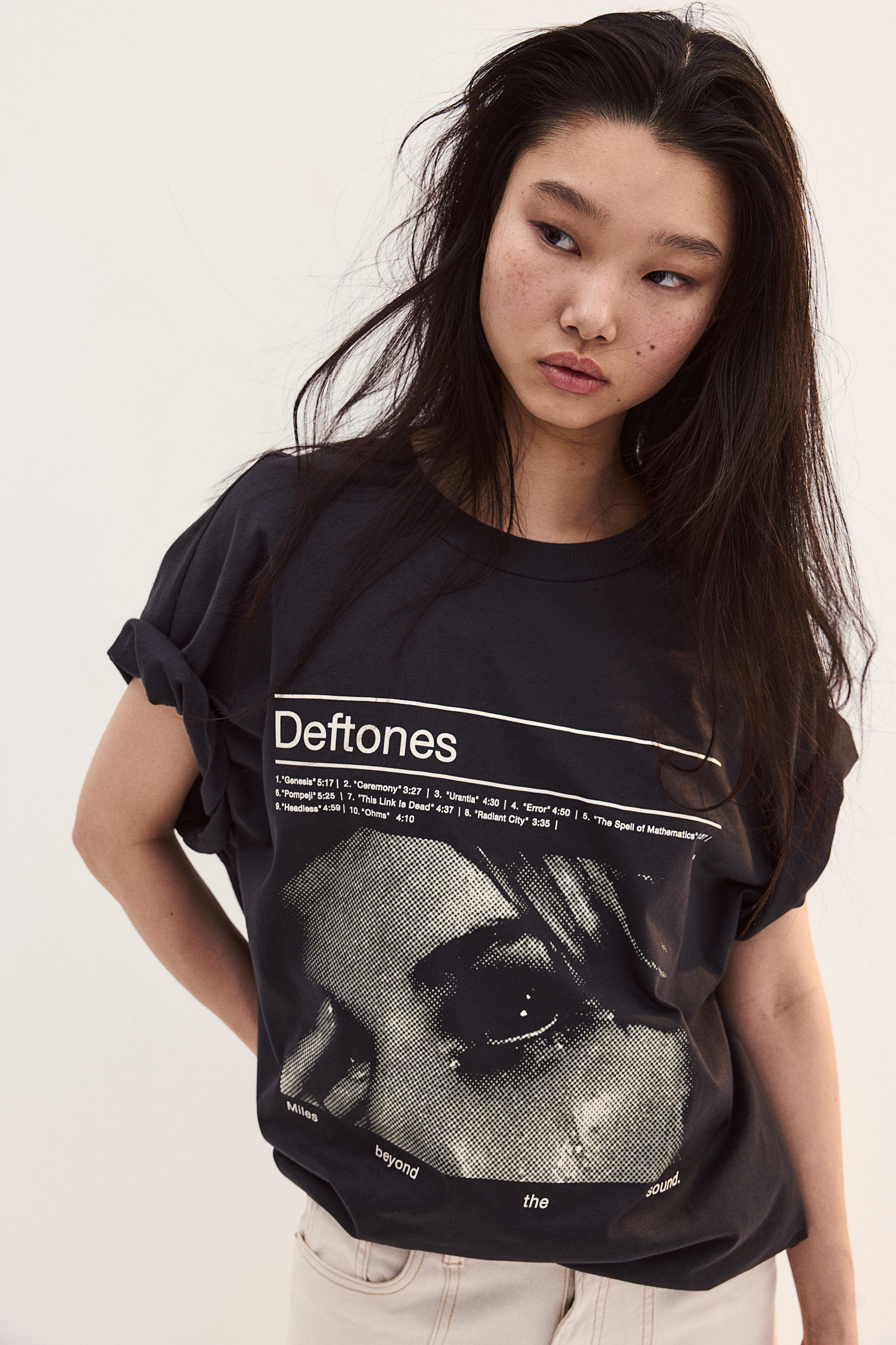 Oversized printed T-shirt