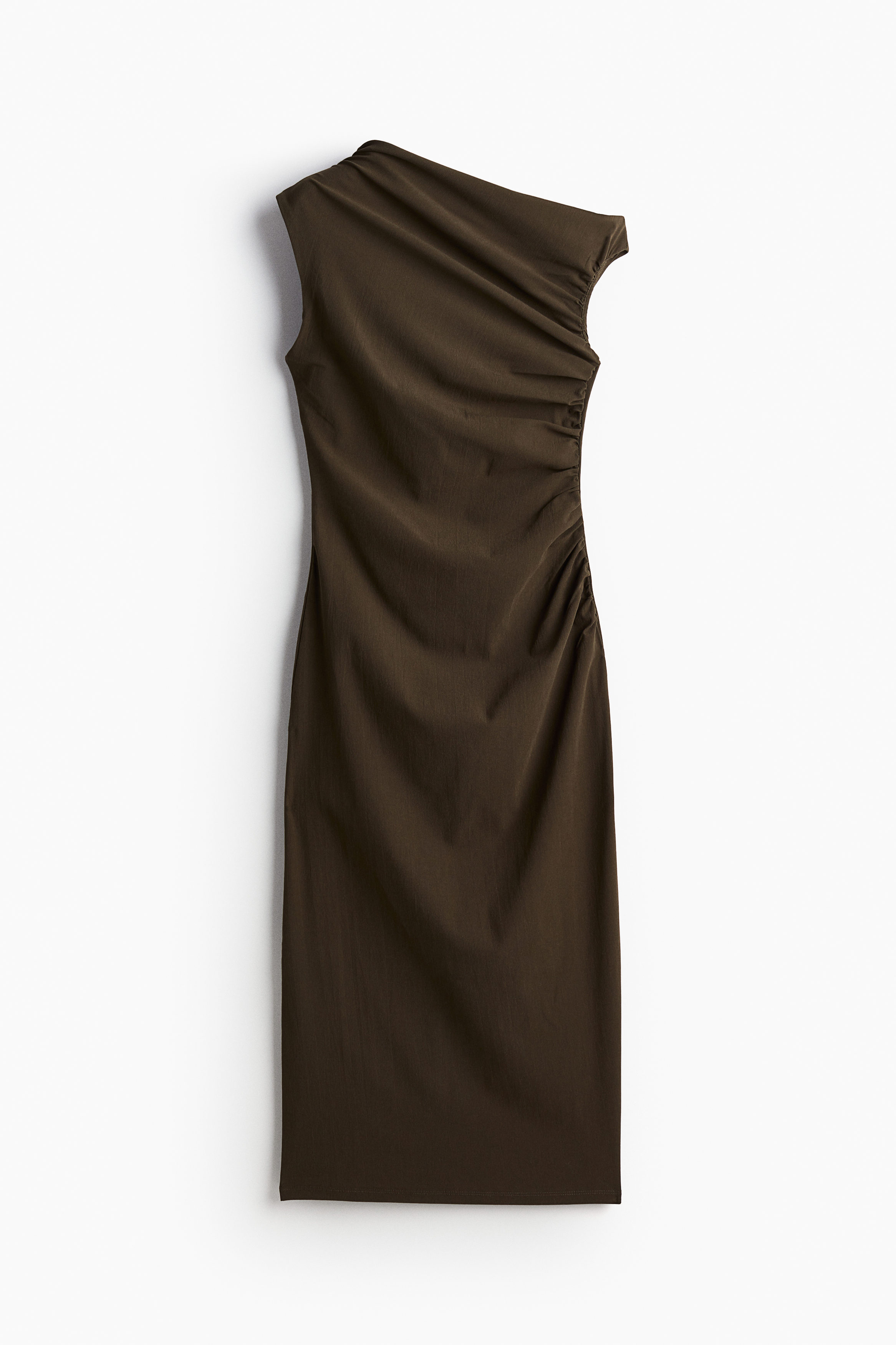 Draped bodycon dress