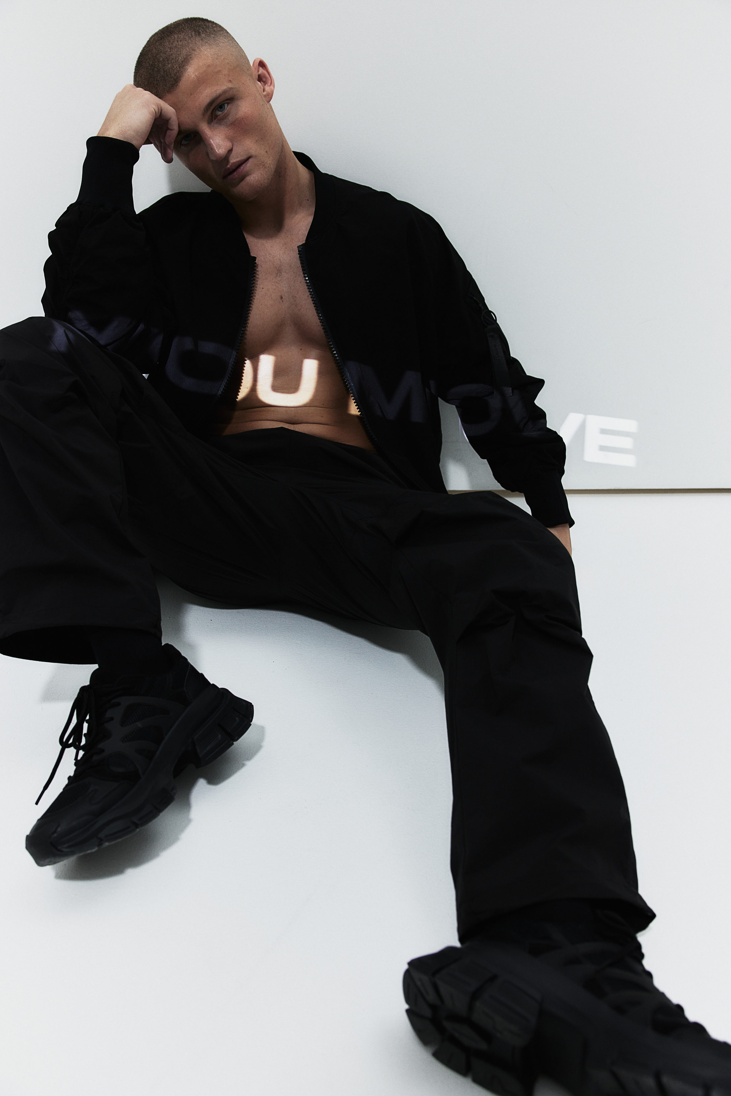 Loose Fit Reversible bomber jacket Loose Fit Reversible bomber jacket