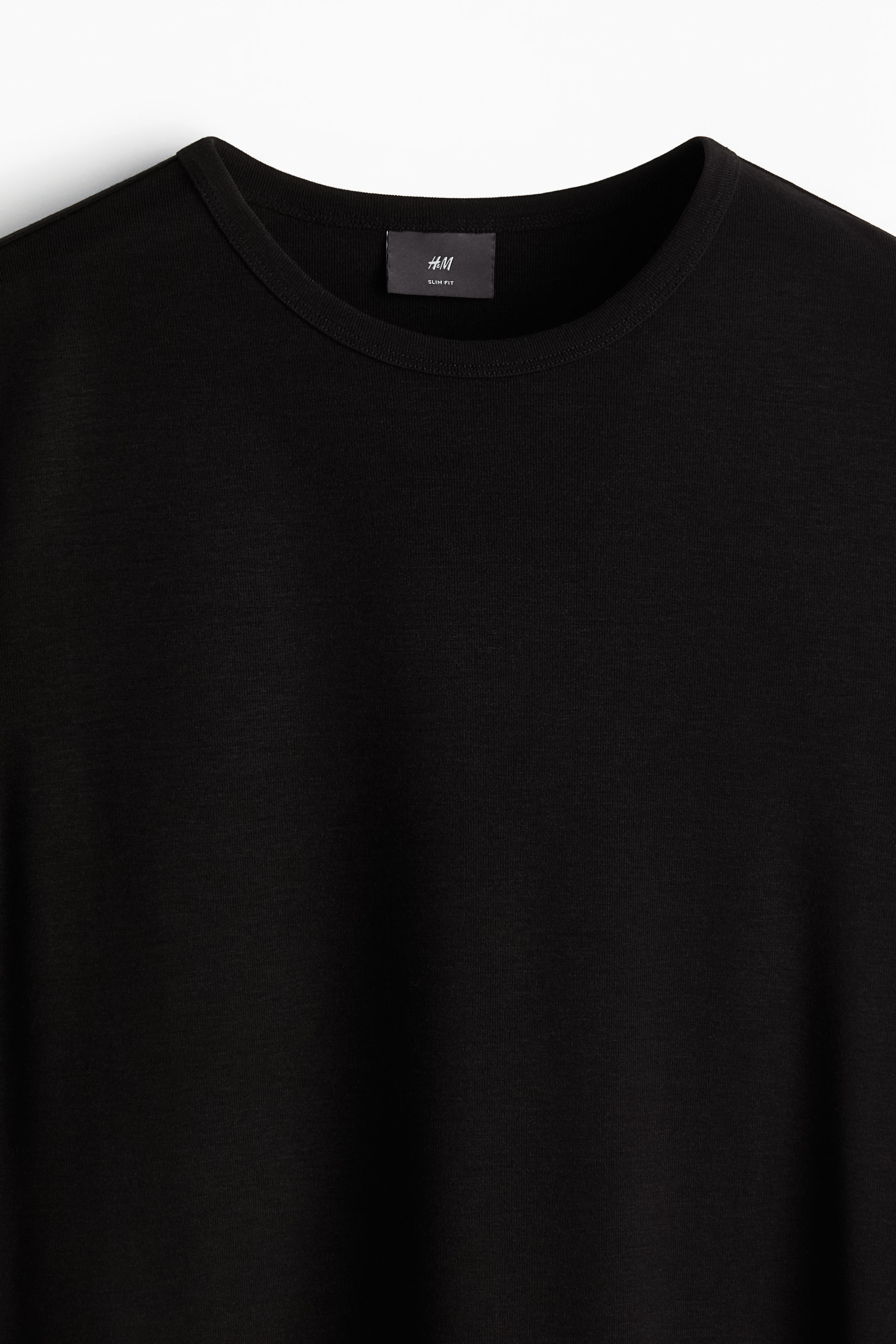 Tシャツ・カットソー [MATINKIM]slim line half top in black MK2511TS014MCH_1.jpg