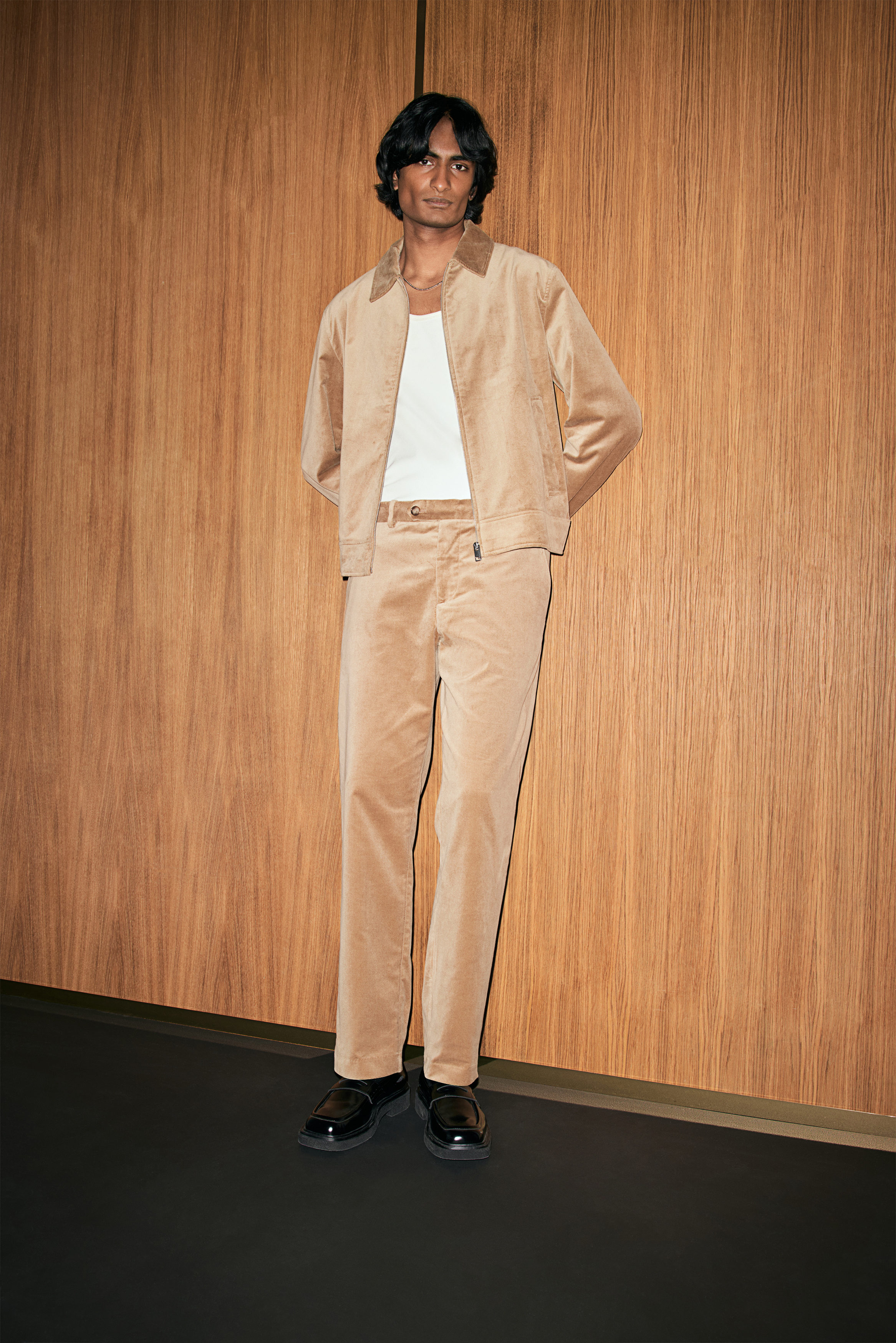 パンツ Etro Brown Velvet Pant ETRO Velvet pants in brown