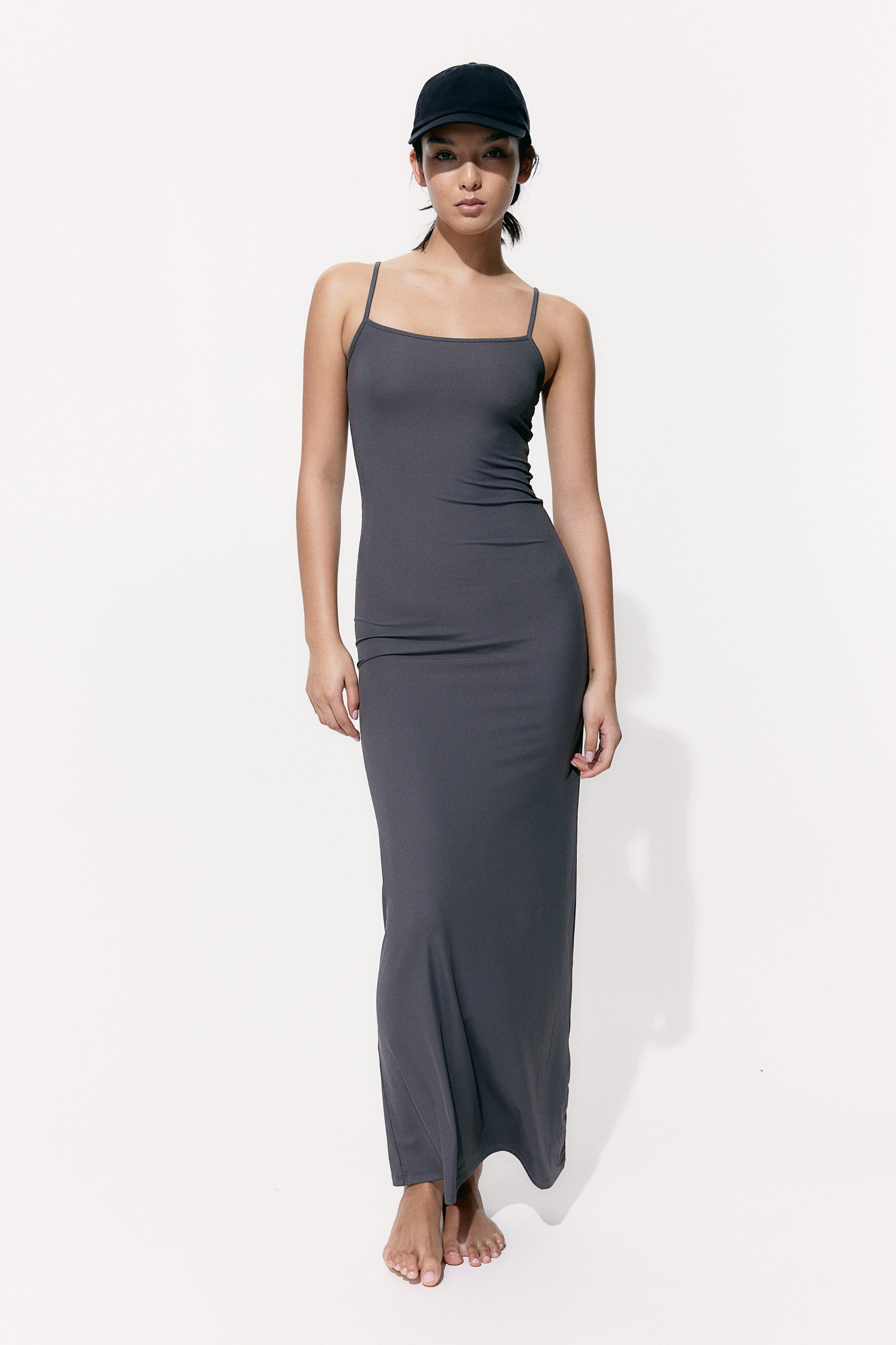 Ribbed bodycon dress
