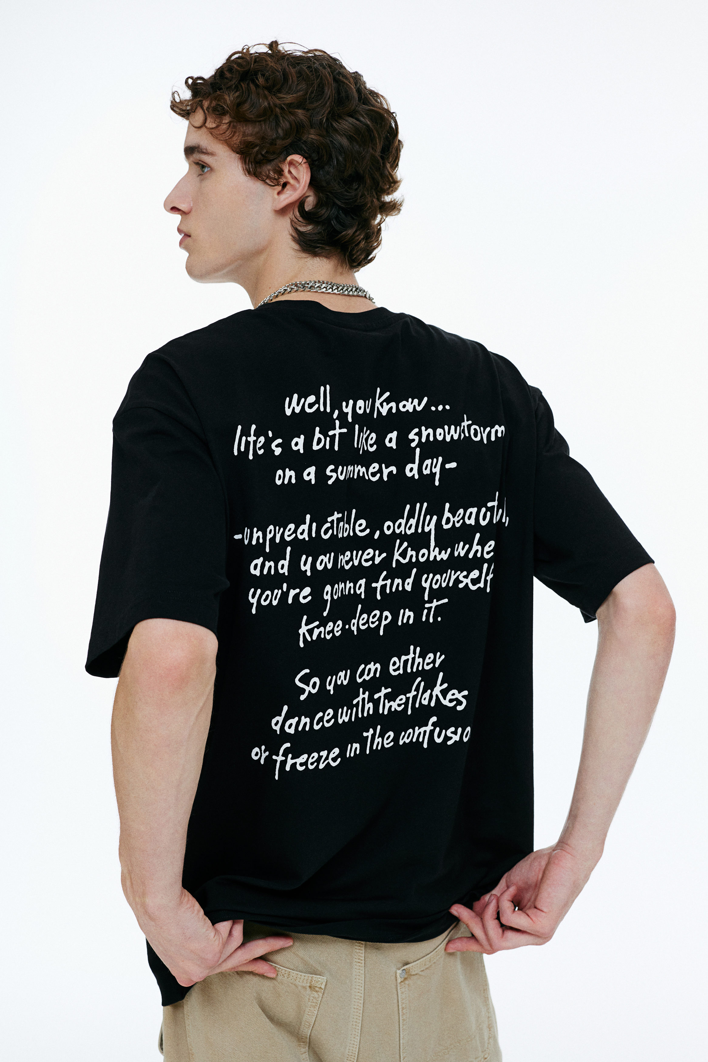 Loose Fit Printed T-shirt