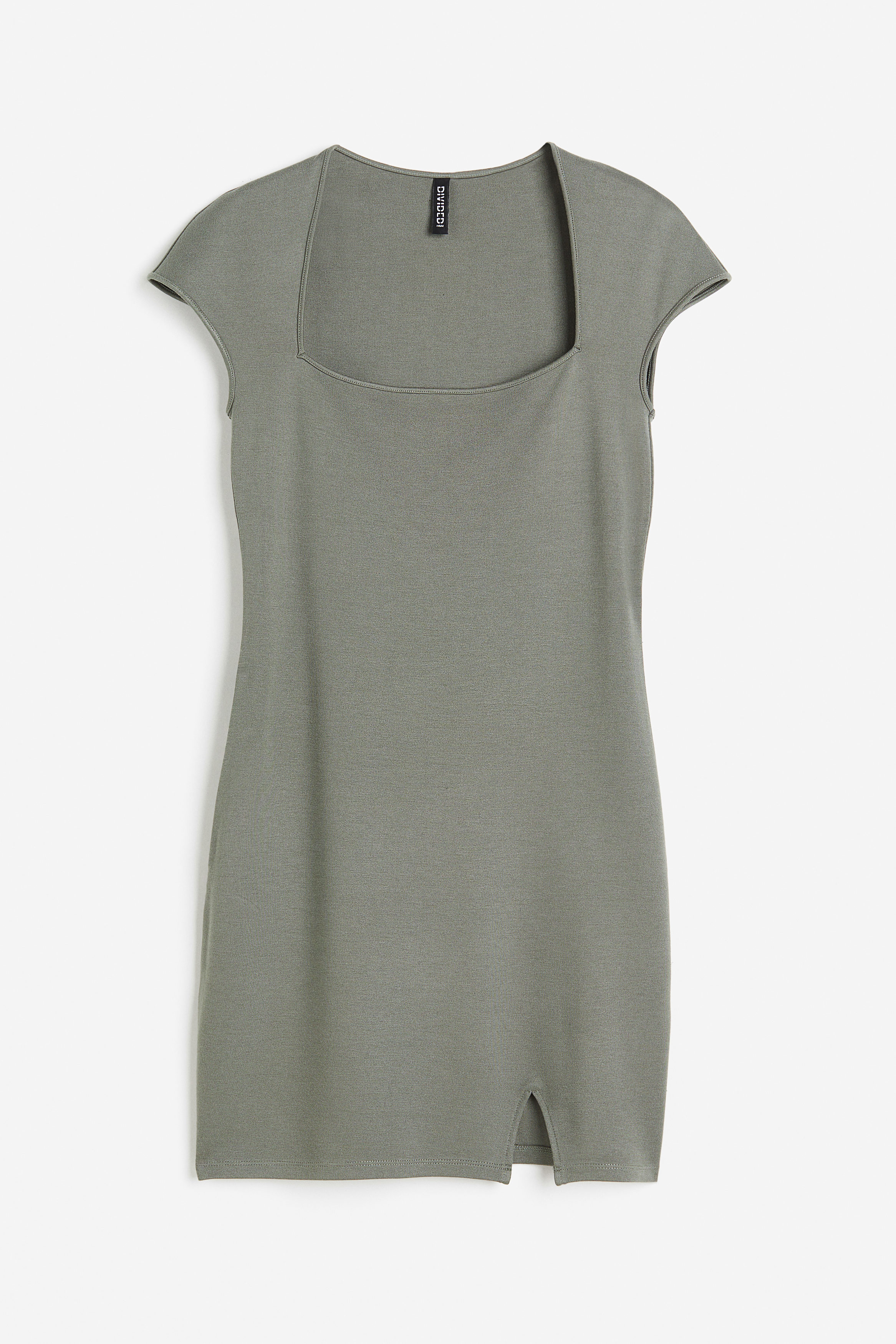 Cap-sleeved Bodycon Dress