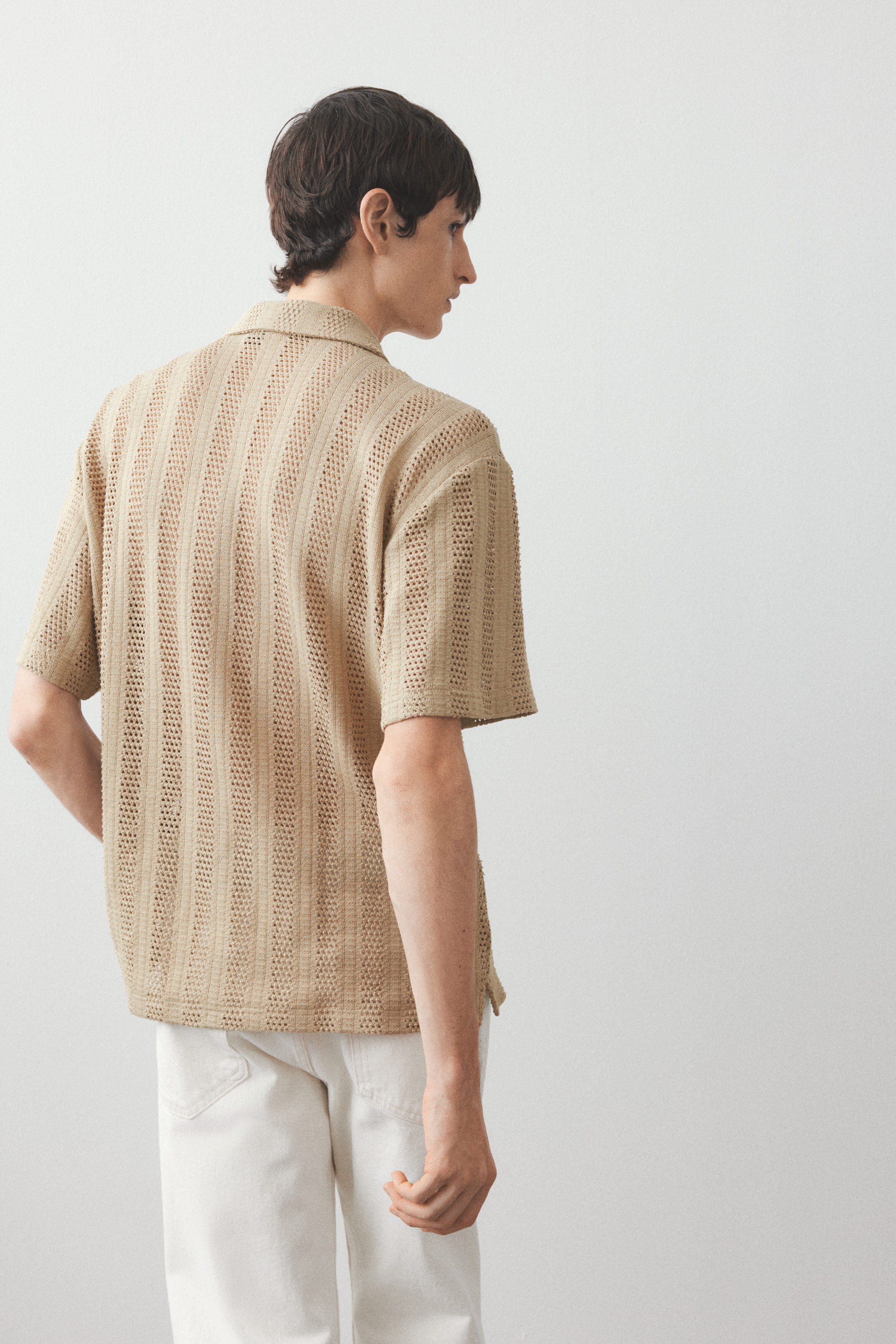ジャケット・アウター NOUNLESS REVERSIBLE JACQUARD KNIT SHIRT REVERSIBLE JACQUARD KNIT SHIRT – NOUNLESS