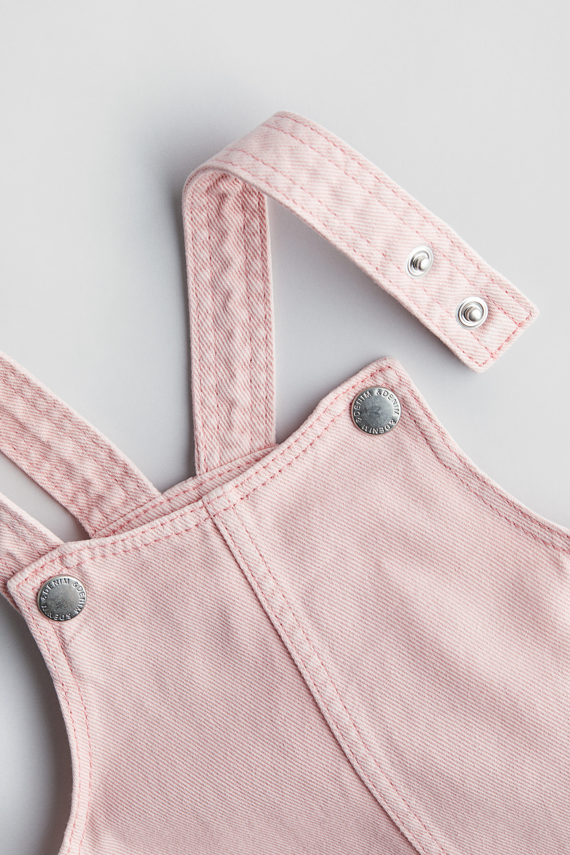 white christmas dresses Preloved Next - Pink Denim Shorts Dungaree Dress Pinafore (12-13y) main image 0