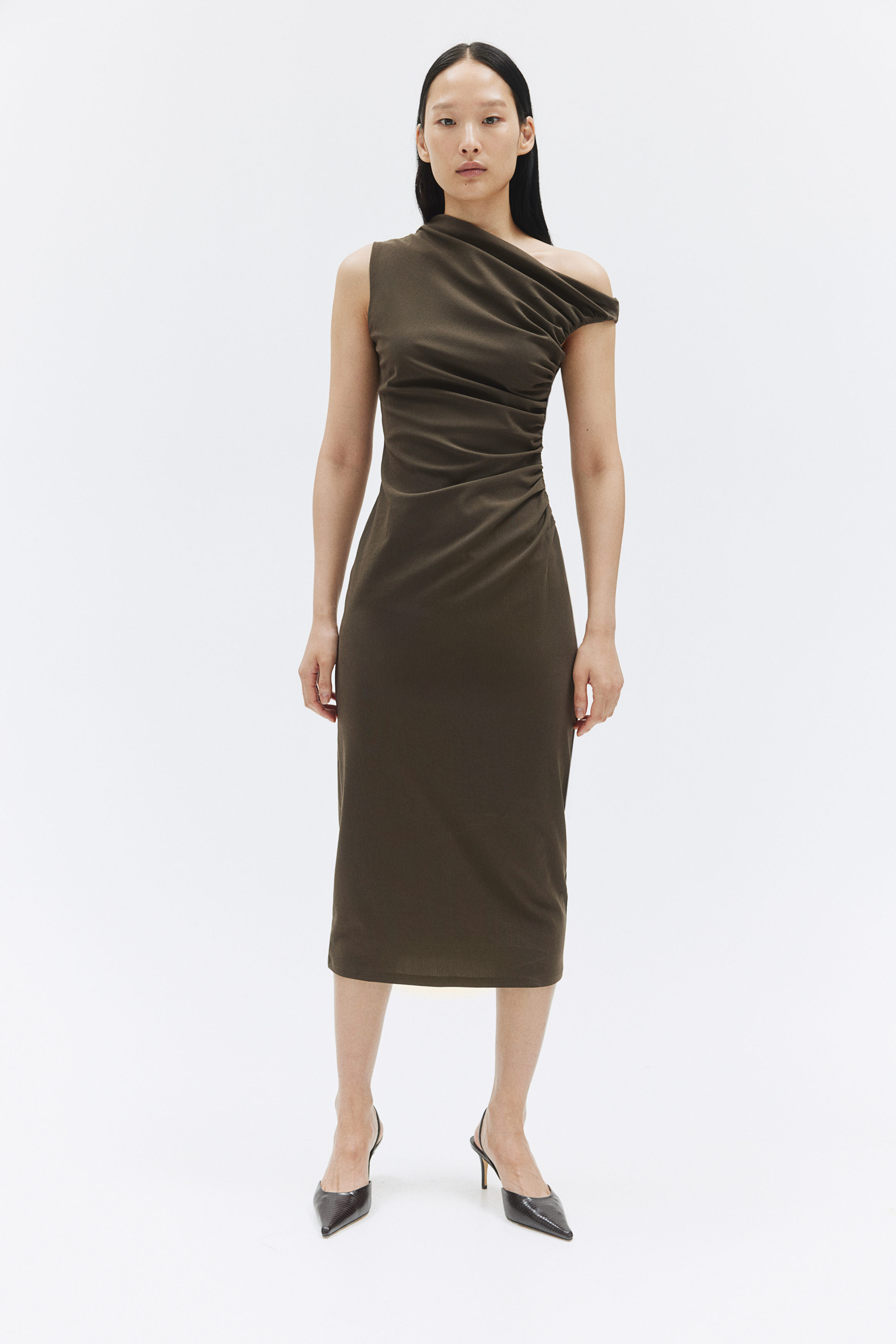 draped bodycon dress h&m Yasmin Mini  Styled By Charli