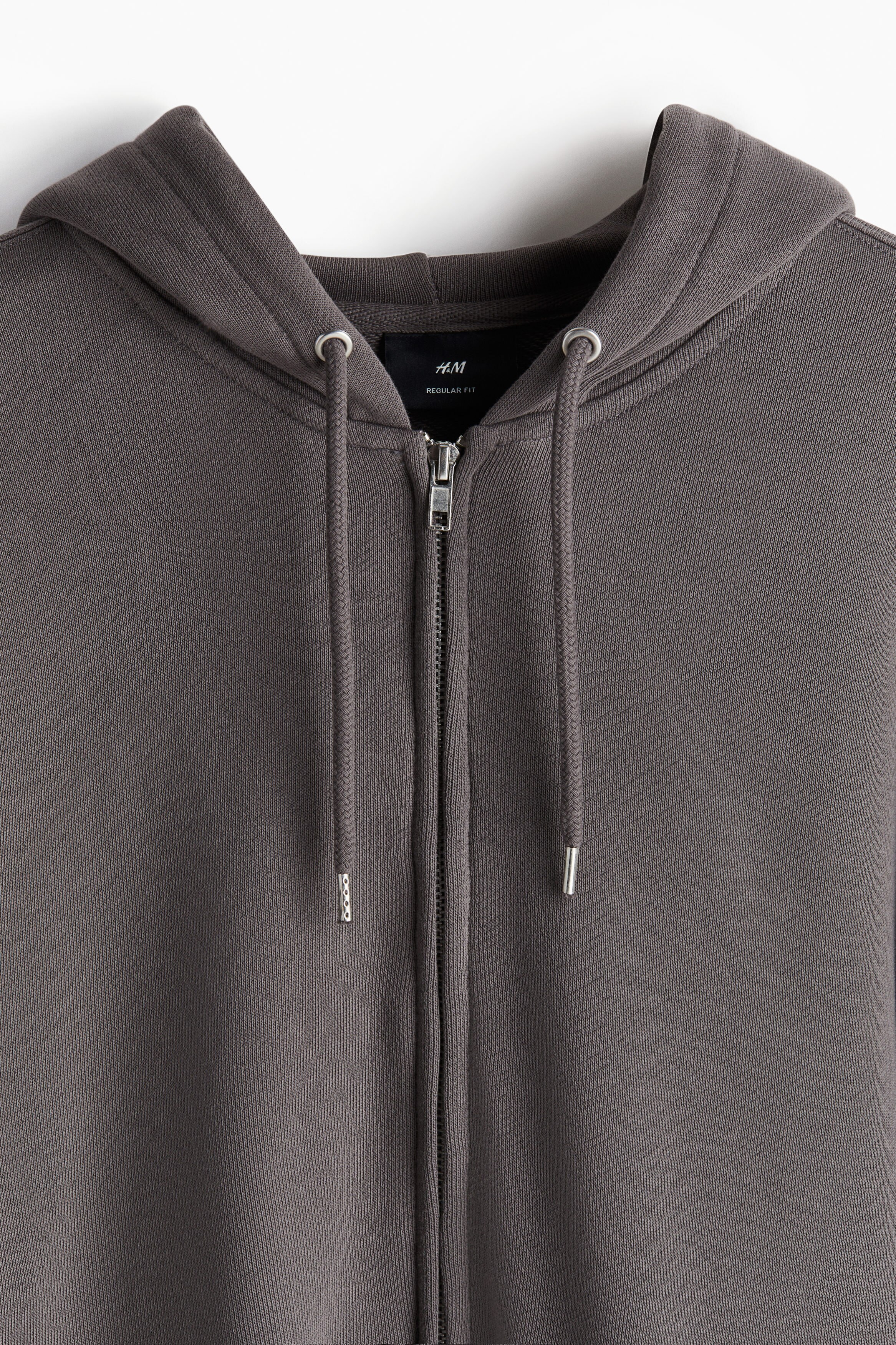 Regular Fit Zip-through hoodie