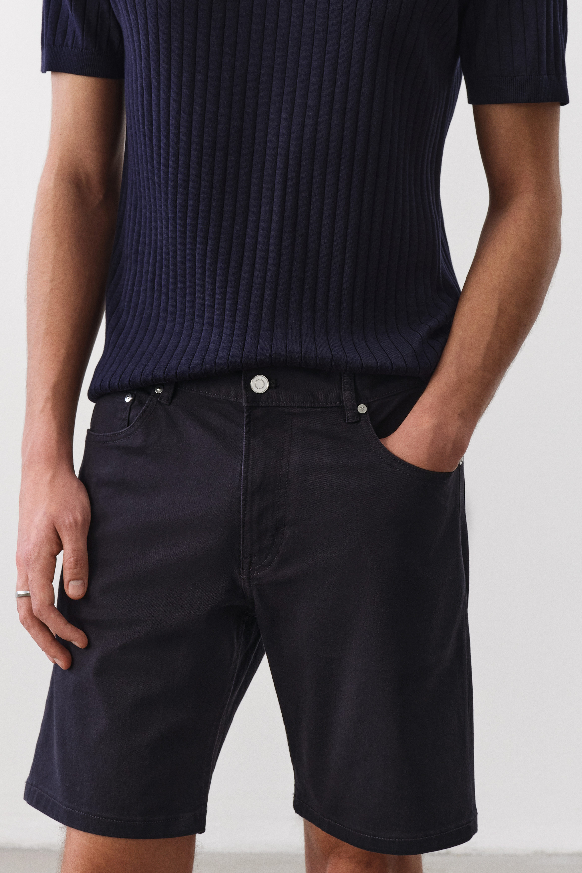 Regular Size Short Regular Fit Twill shorts