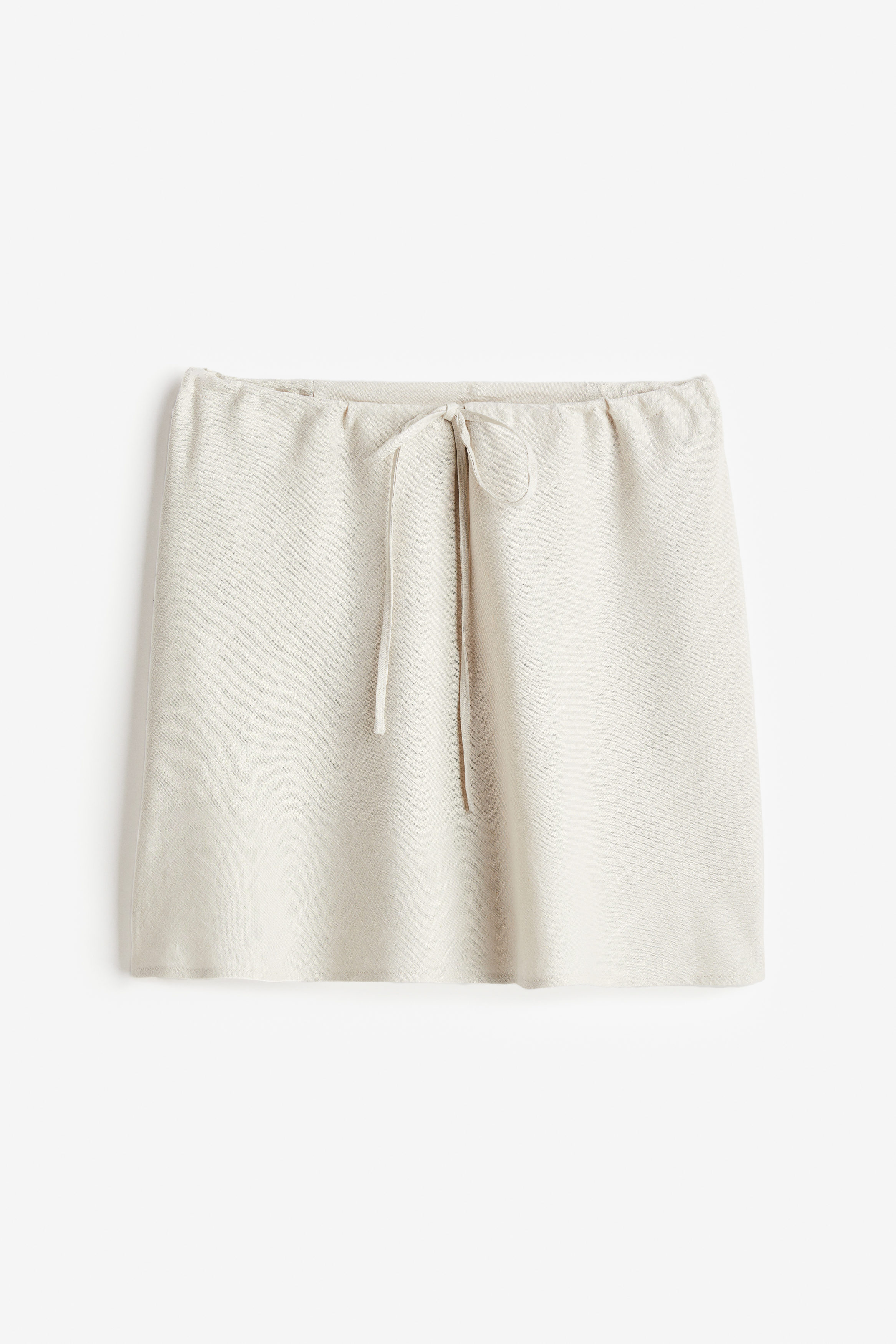 【I AM MARI】Bonnie H-line Slit Linen Skirt Bonnie Skirt– Curator SF