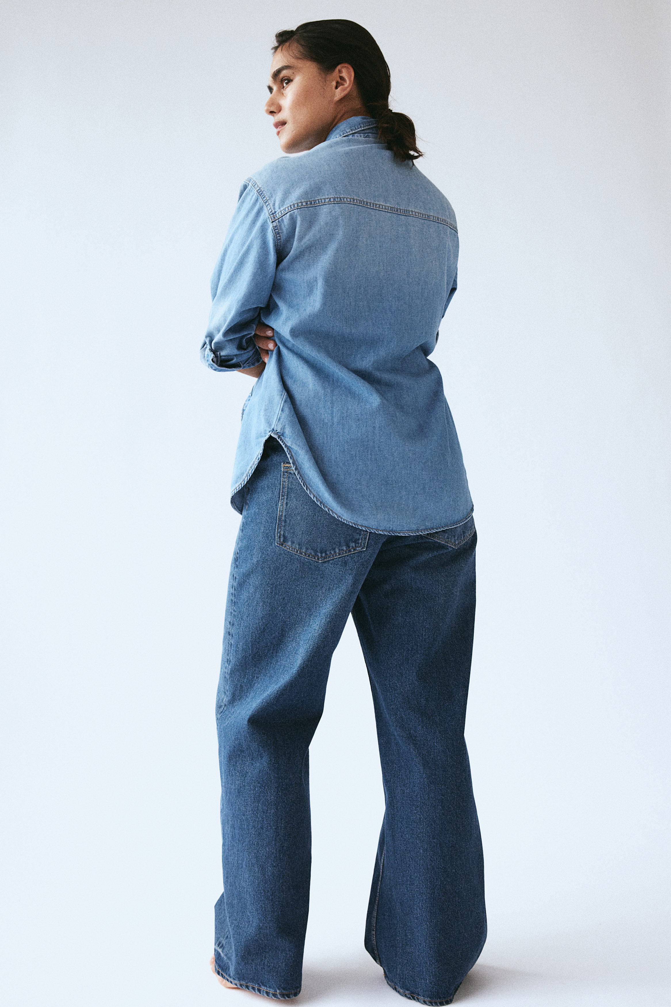 Denim shirt