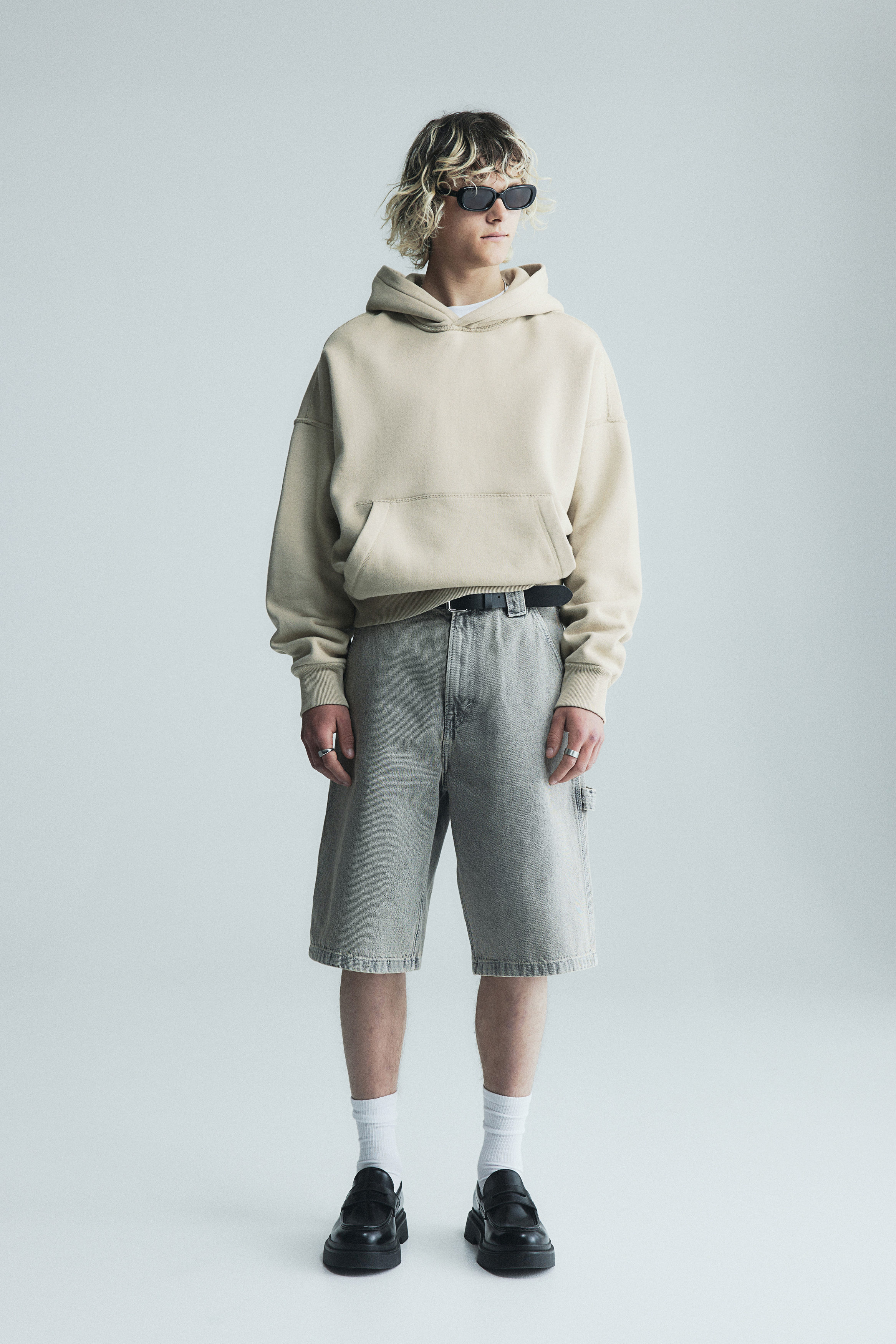 ロングライフアンドハピネス Longlife & Happiness ACTIVE WOMEN コットン オーバーサイズ フーディー （BEIGE） ロングライフアンドハピネス Longlife & Happiness ACTIVE WOMEN
