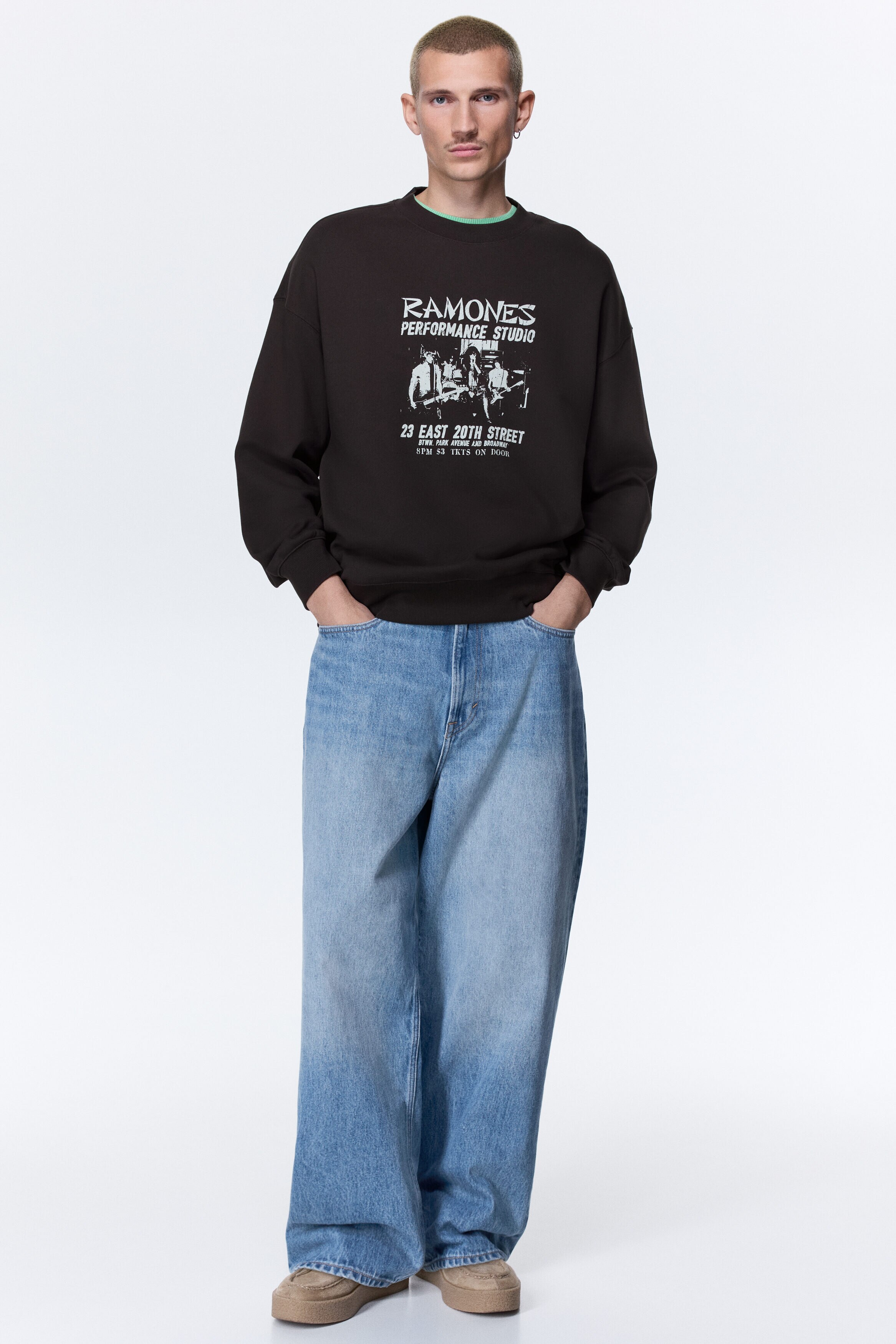 Oversized Fit Printed sweatshirt