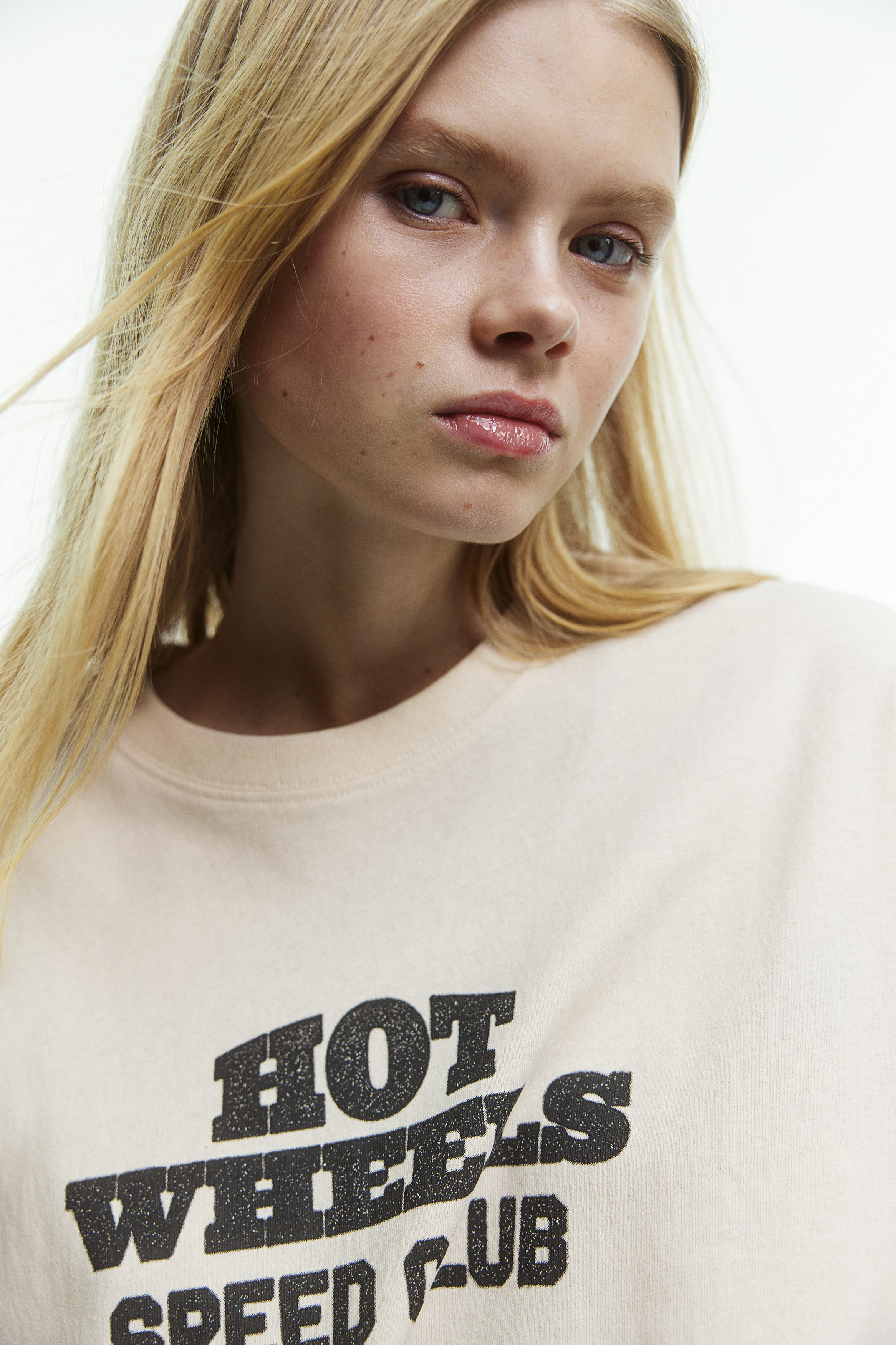 Oversized printed T-shirt