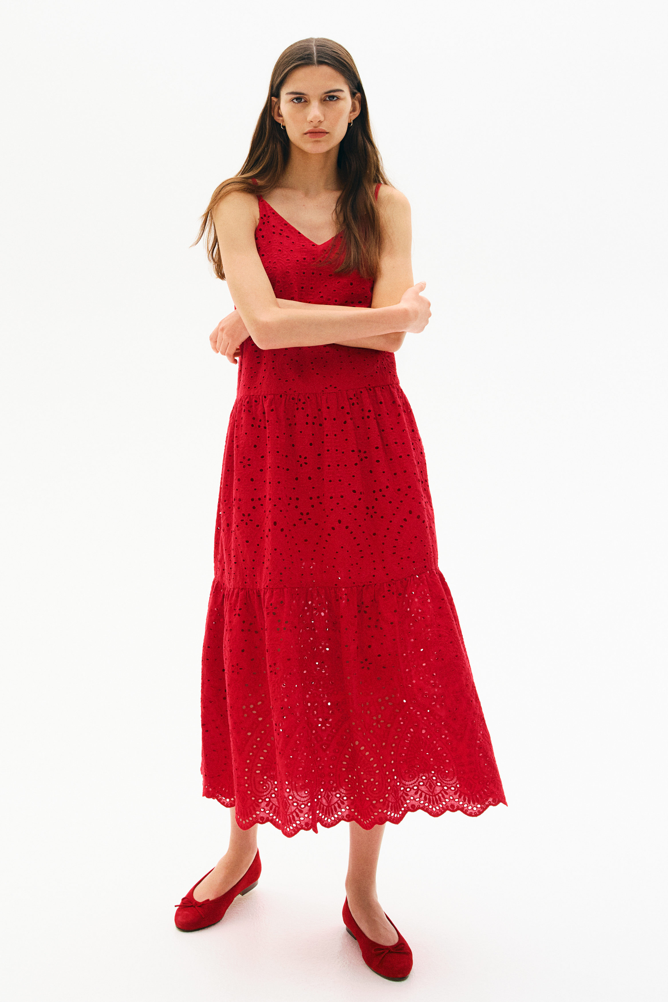 Broderie anglaise dress