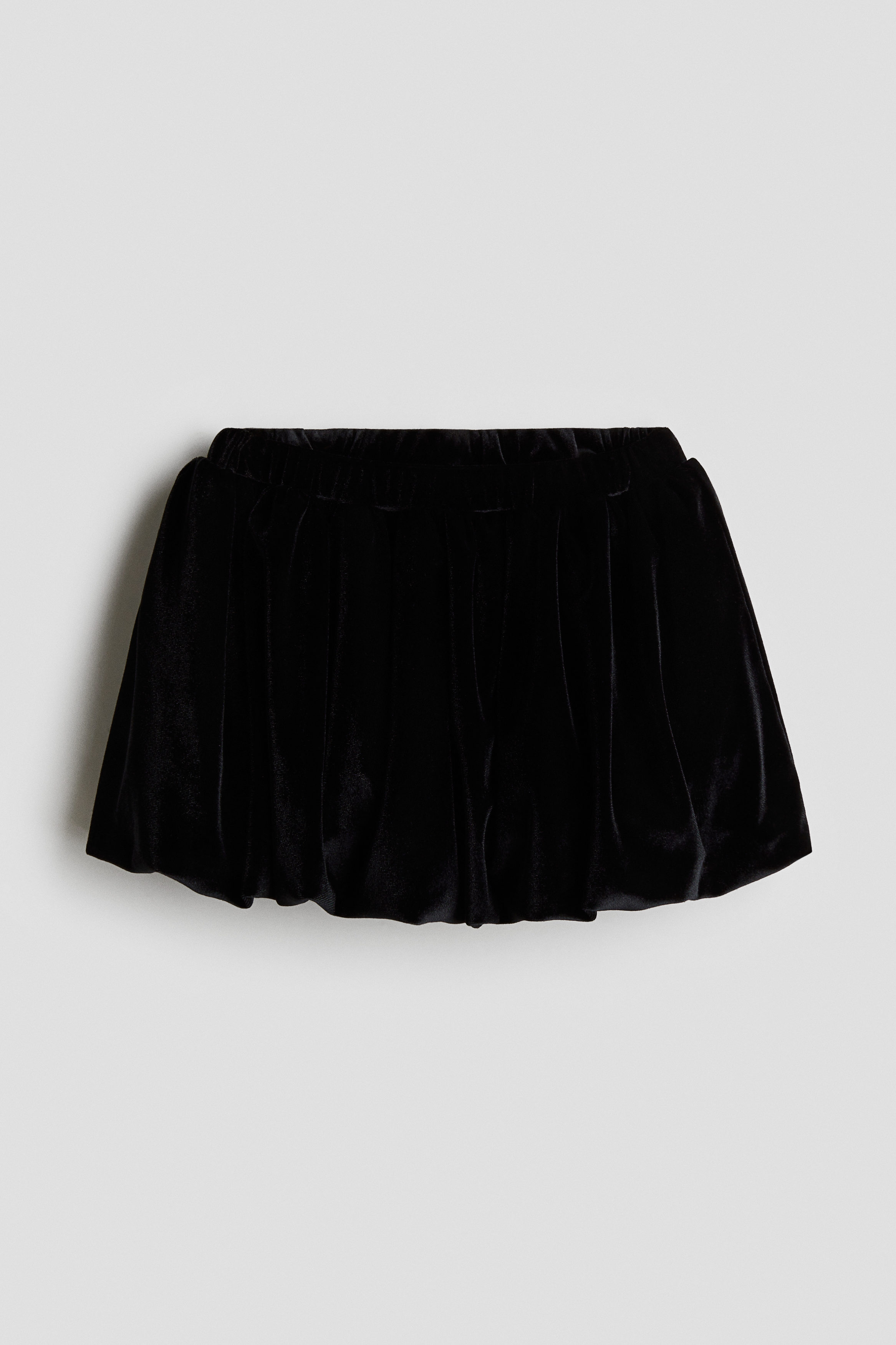 Bow-detail balloon skirt