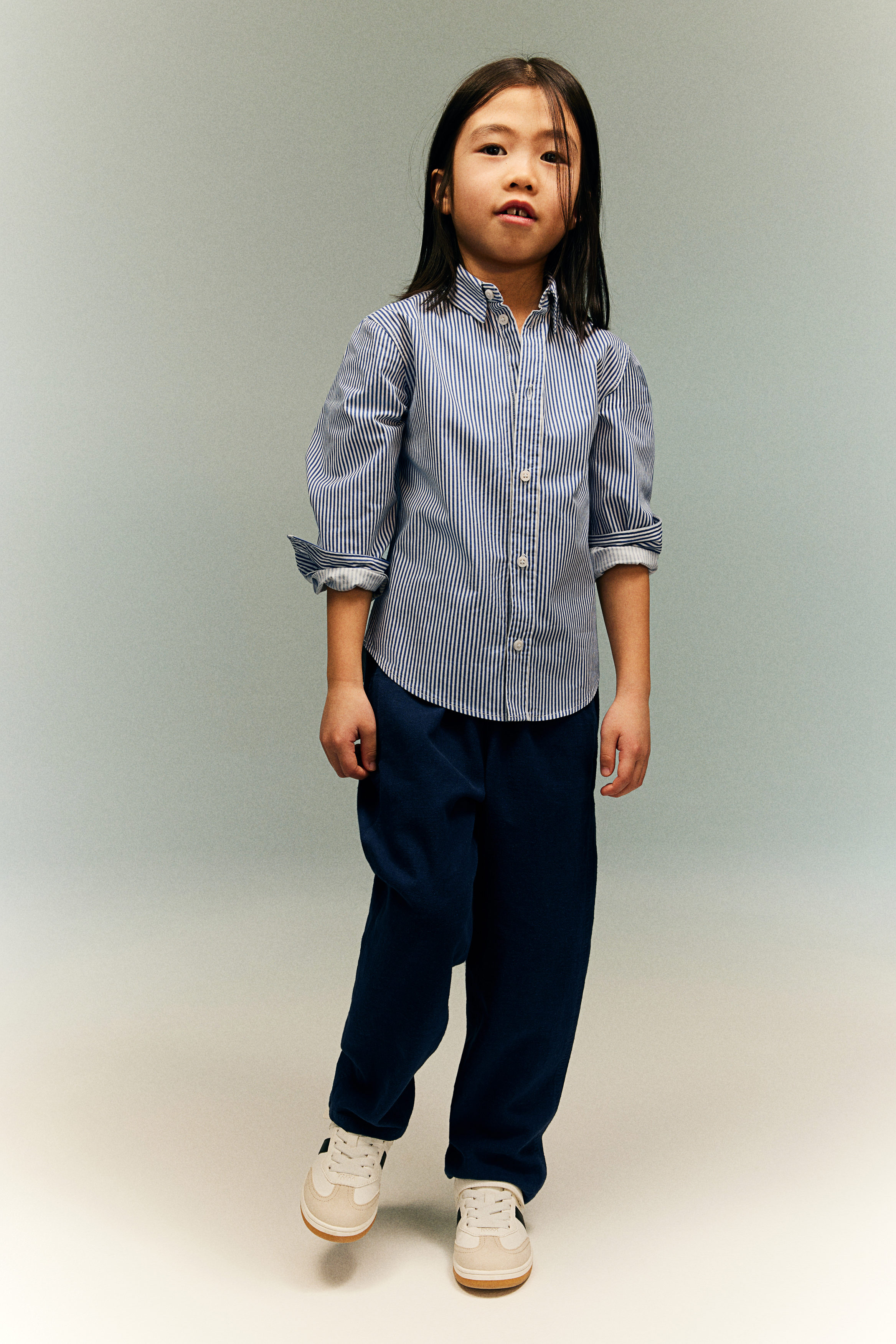 VICTIM◆Fashion St by Mei Hui Liu/パッチワーク/半袖シャツ/M/コットン/WHT Long-sleeved cotton shirt