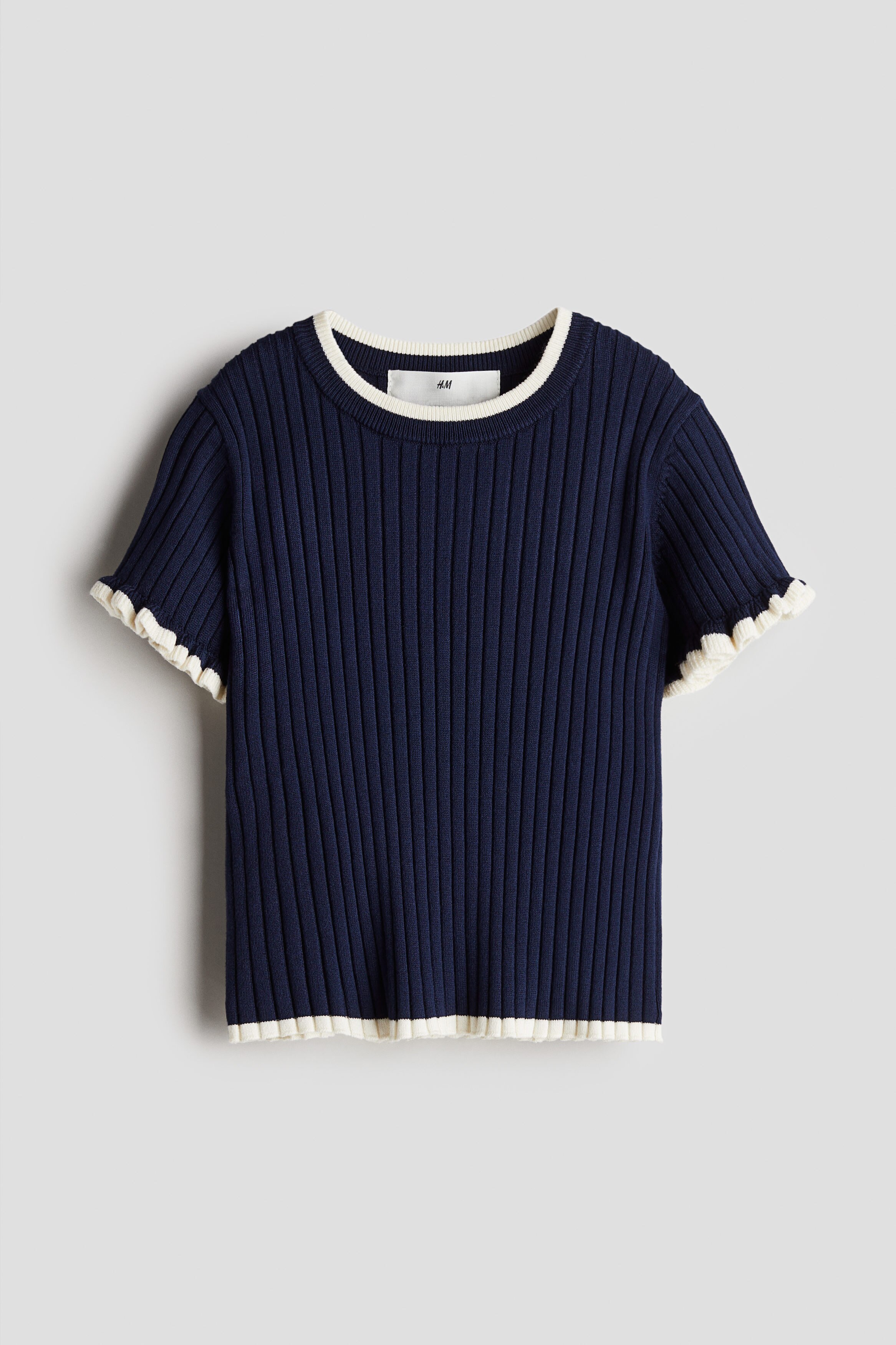 Rib-knit top - Main Image