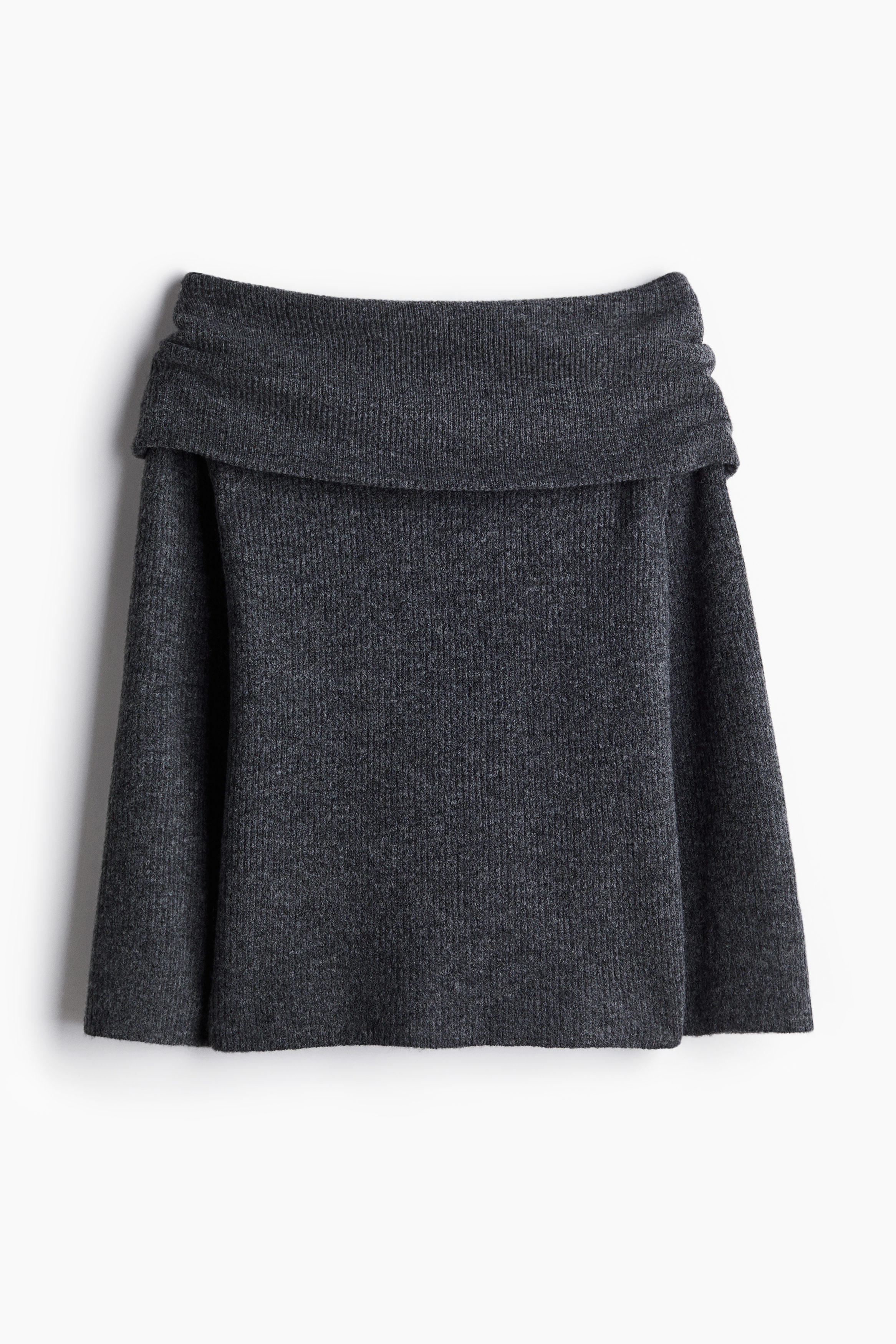 Rib-knit off-the-shoulder jumper Rib-knit off-the-shoulder jumper