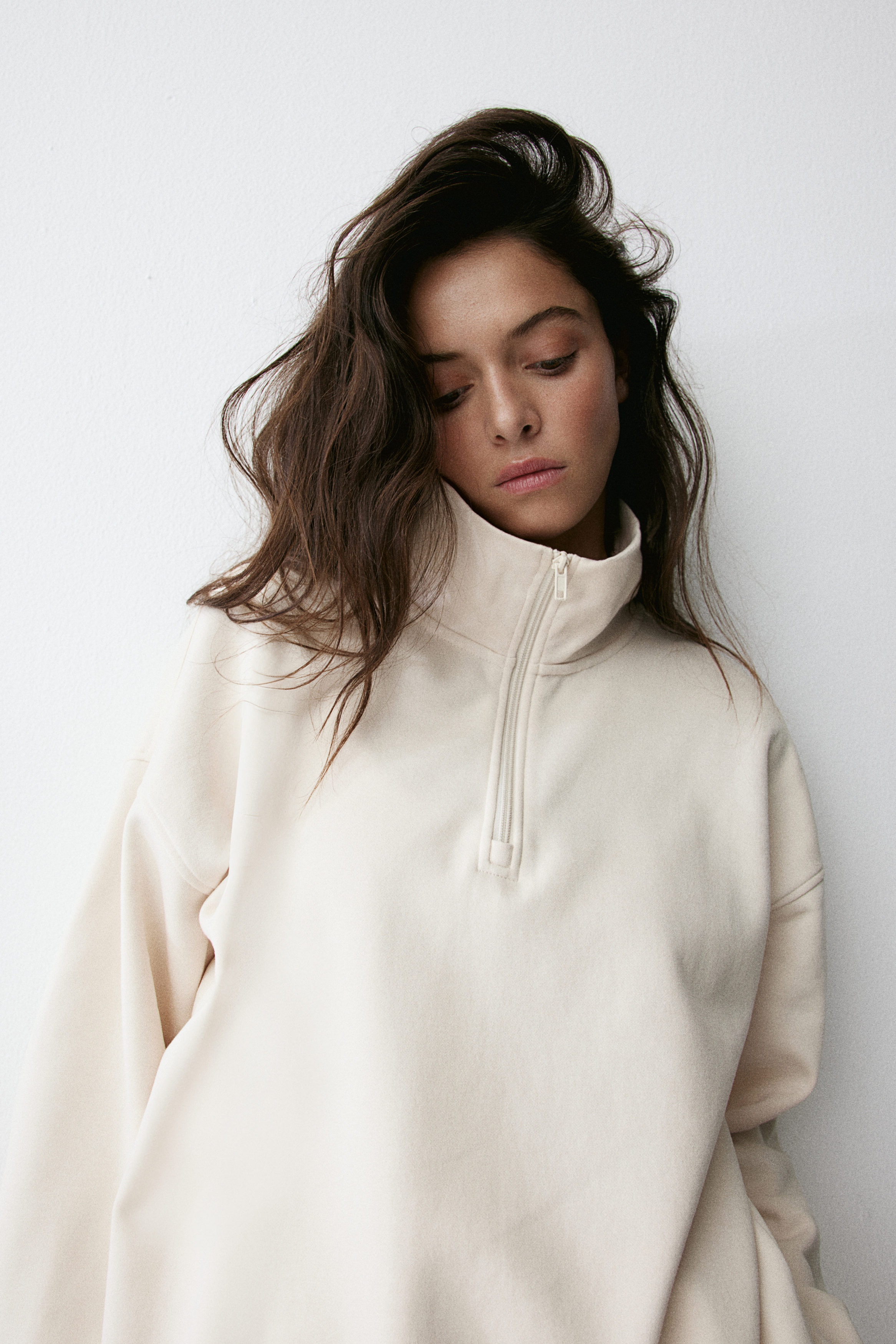 Zip-top sweatshirt