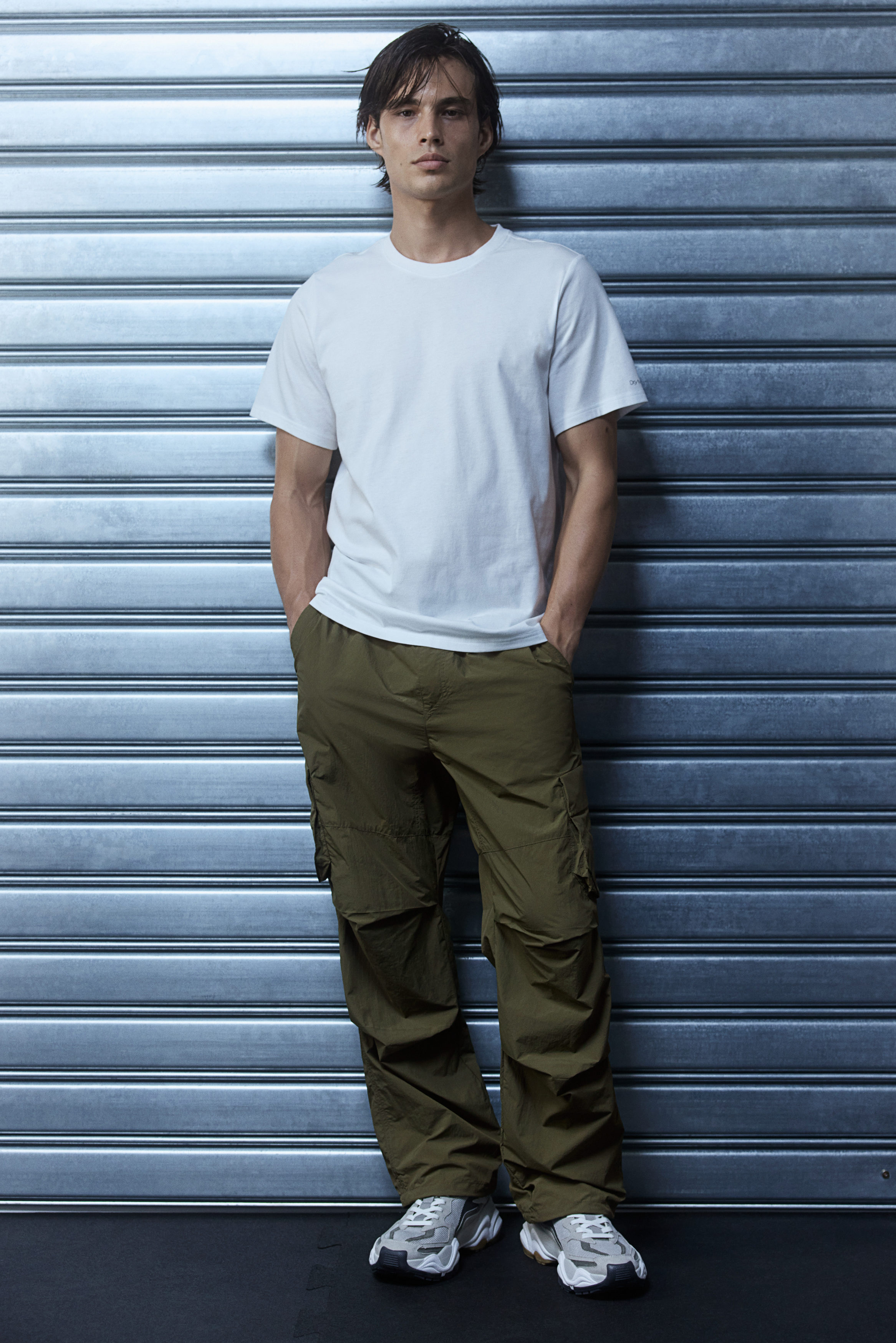 Loose Fit Parachute cargo trousers