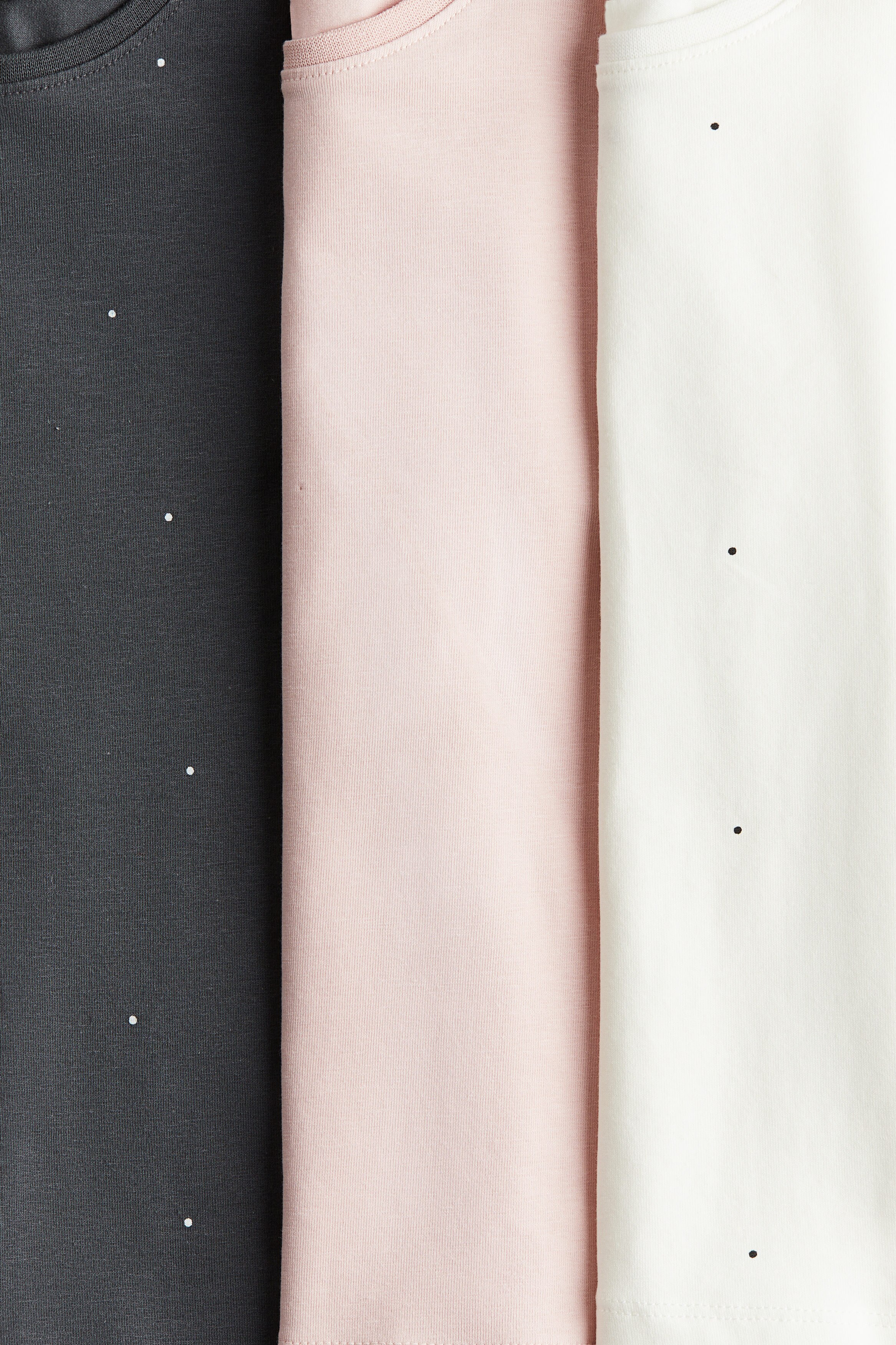 3-pack long-sleeved tops