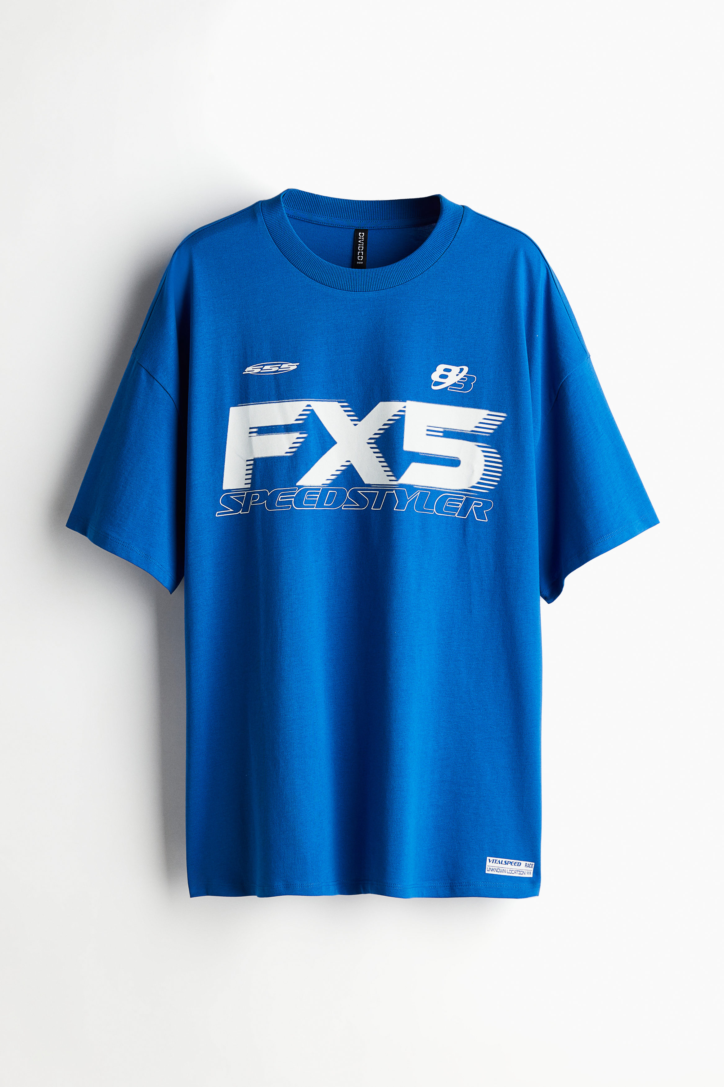 Oversized motif-detail T-shirt