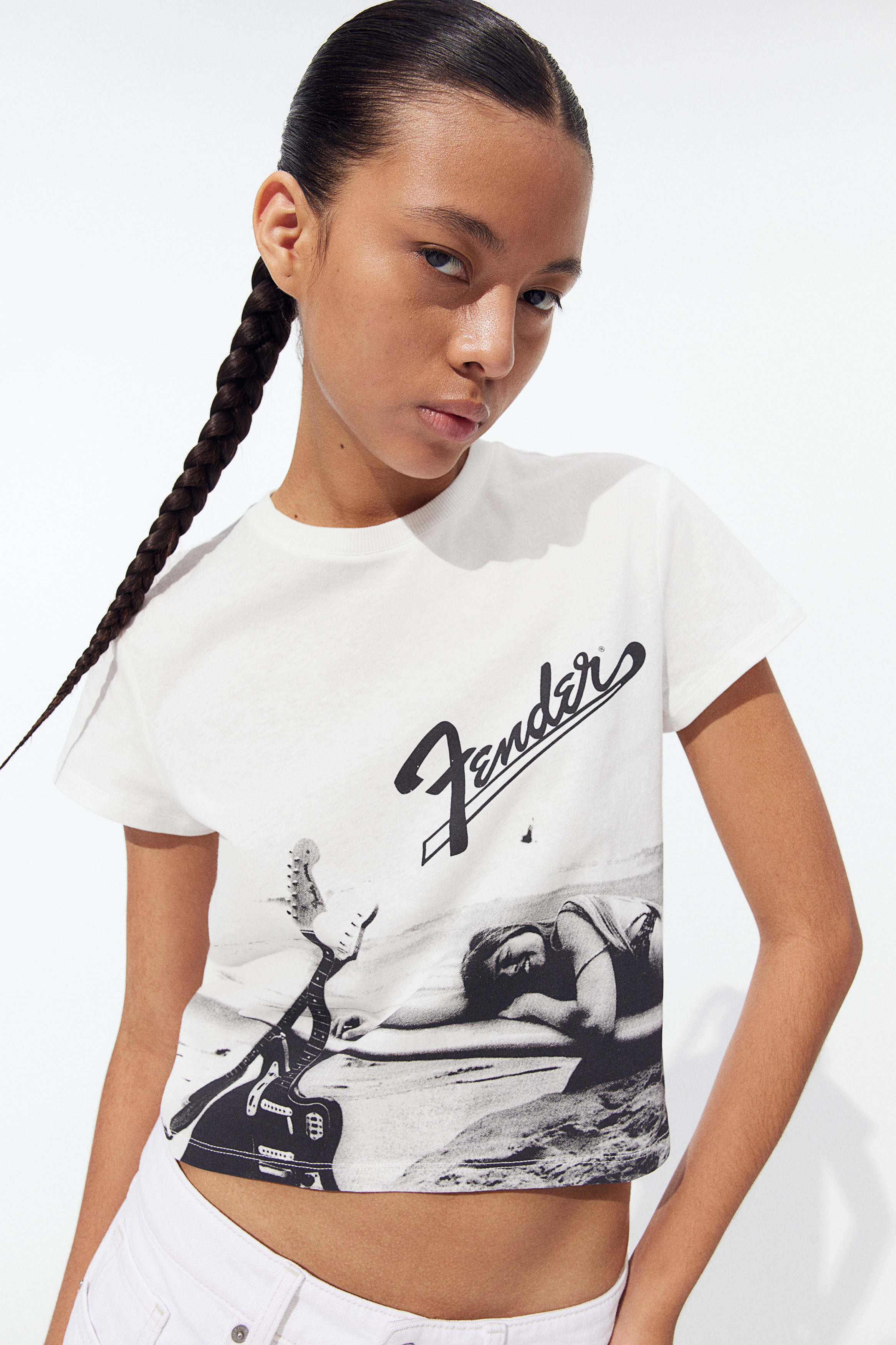 Tシャツ・カットソー THE COLDEST MOMENT TCM demon crop T white ☆2024SS新作☆THE COLDEST MOMENT☆TCM demon crop T (THE