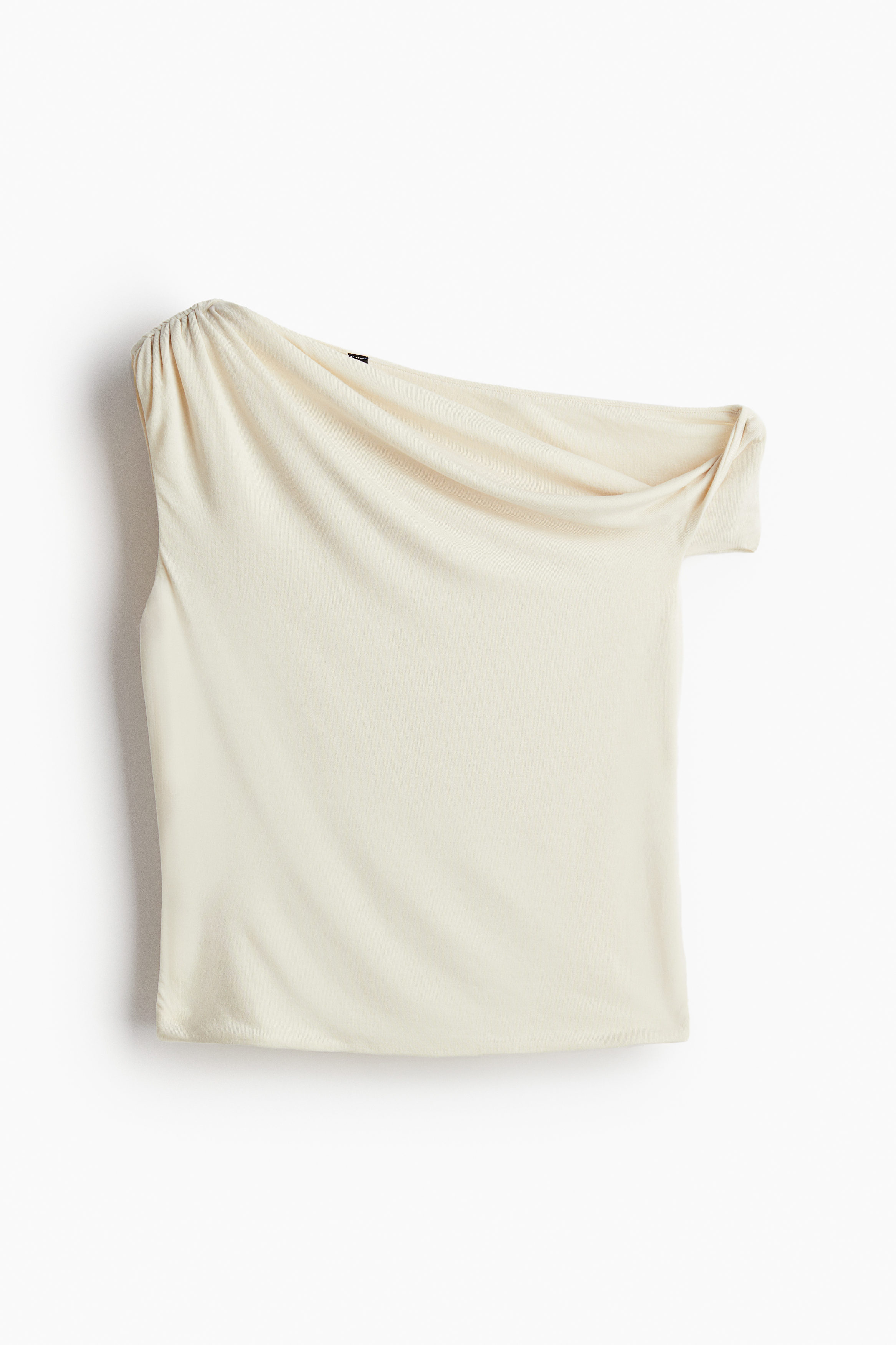 H BEAUTY&YOUTH◆60/2 ONE SHOULDER DOLMAN Pカットソー/--/コットン/ボル/無地/1612-222-43 One-shoulder top