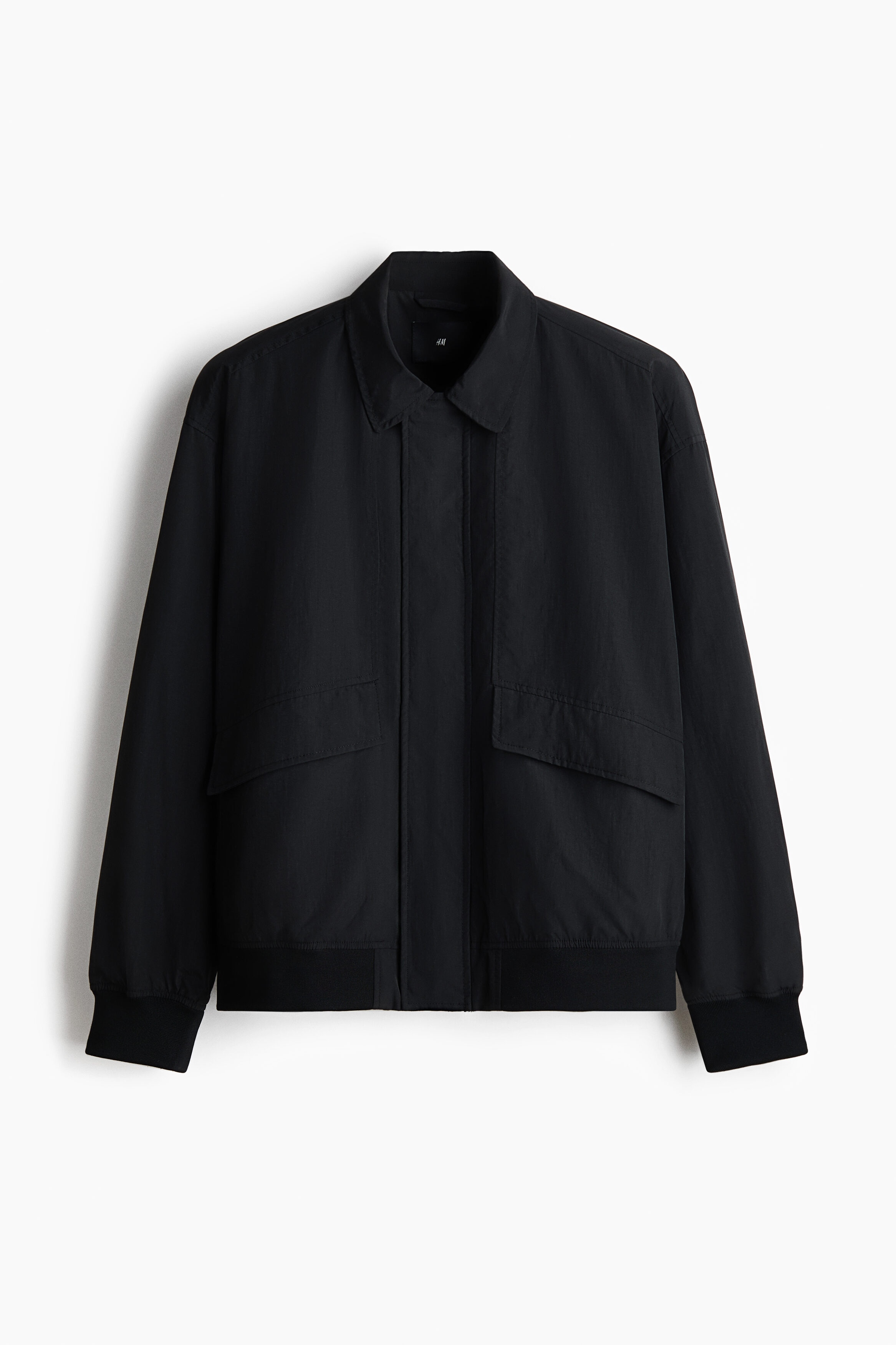 Water-repellent coach jacket