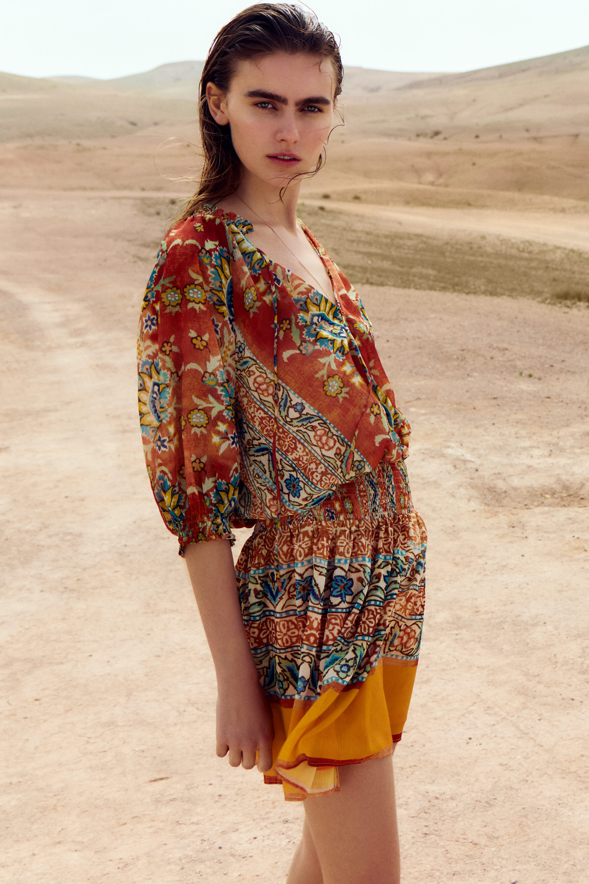 Oversized tunic dress