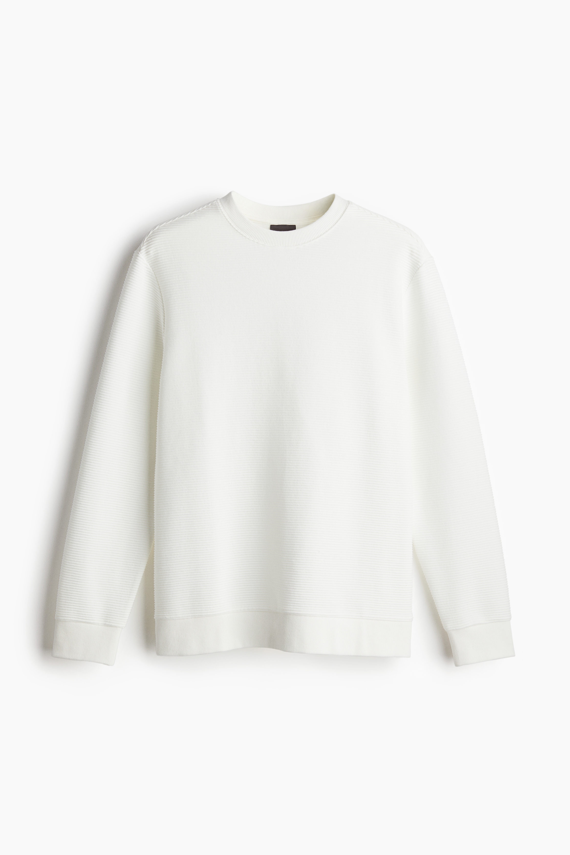 Regular Fit Ribbed sweatshirt