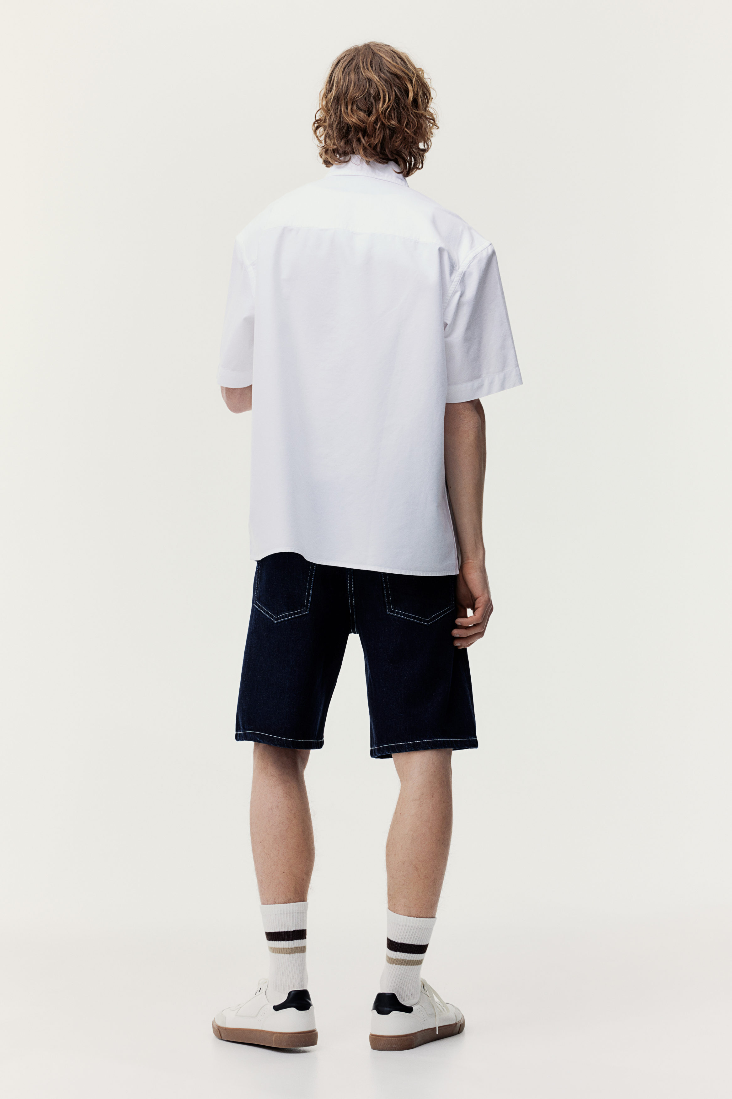 Relaxed Denim shorts