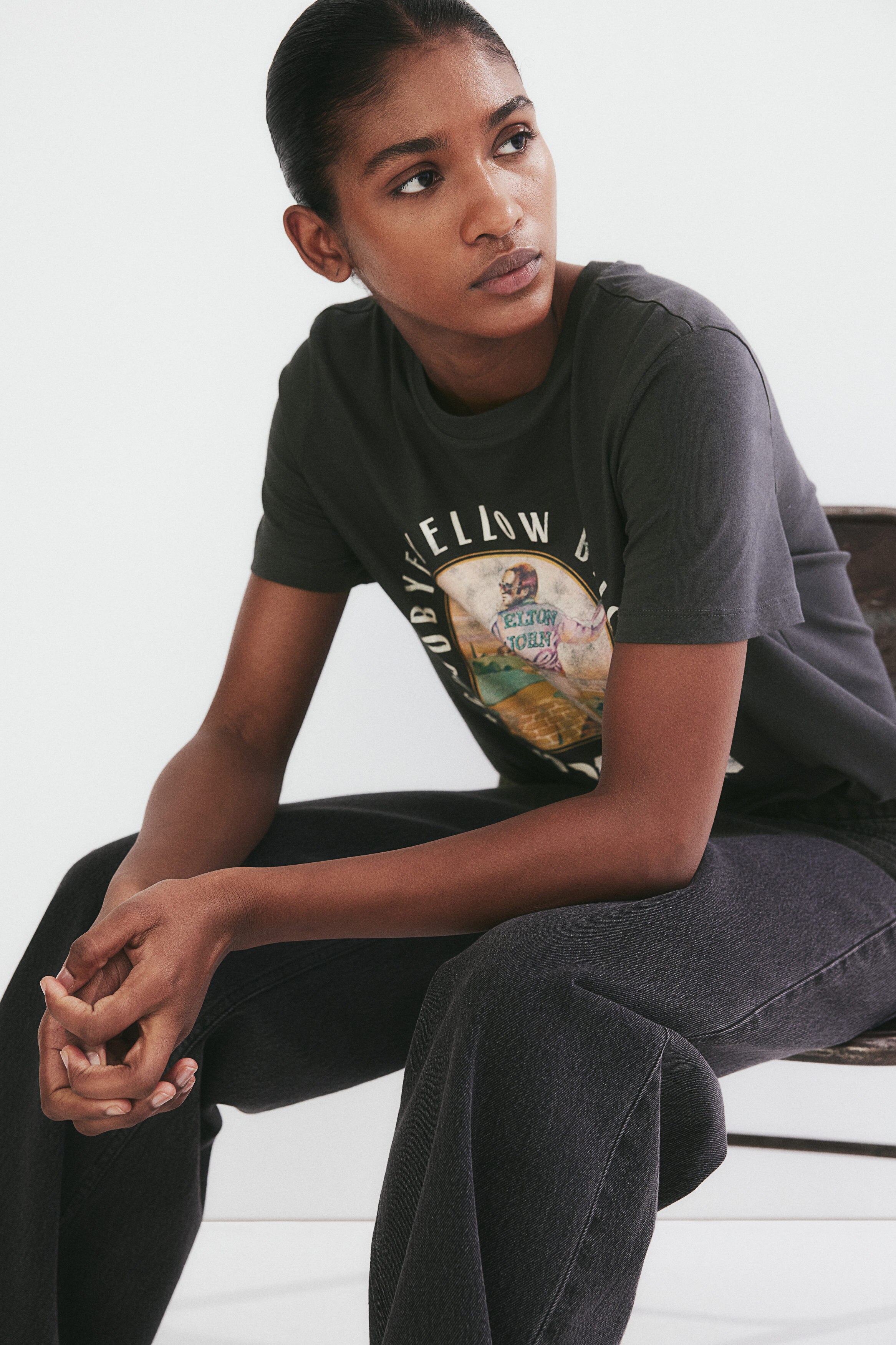 新作【MR NEARLY】star back printed T-shirt gm15522 Tシャツ mr nearly t-shirt – gem