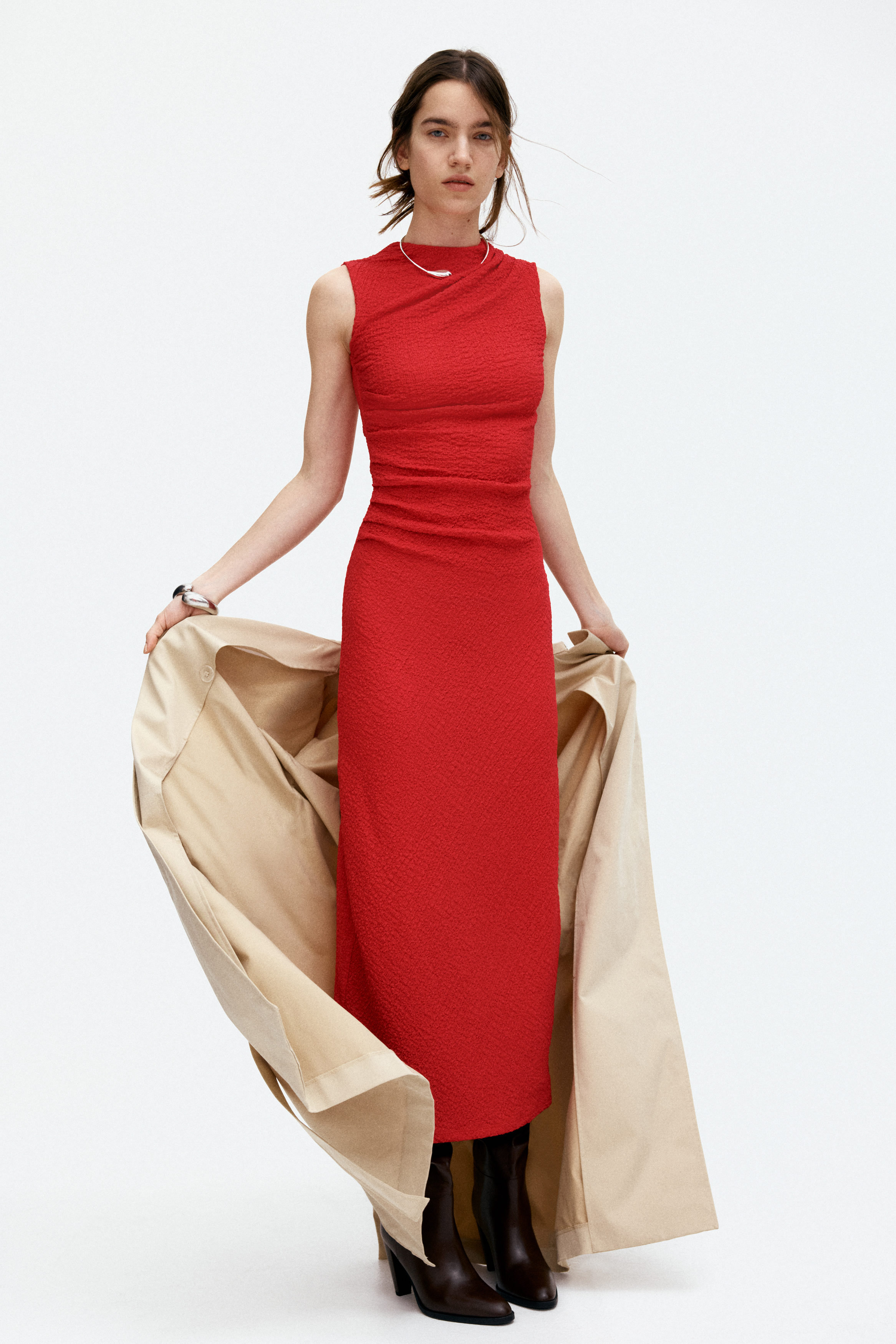 Draped bodycon dress Draped bodycon dress