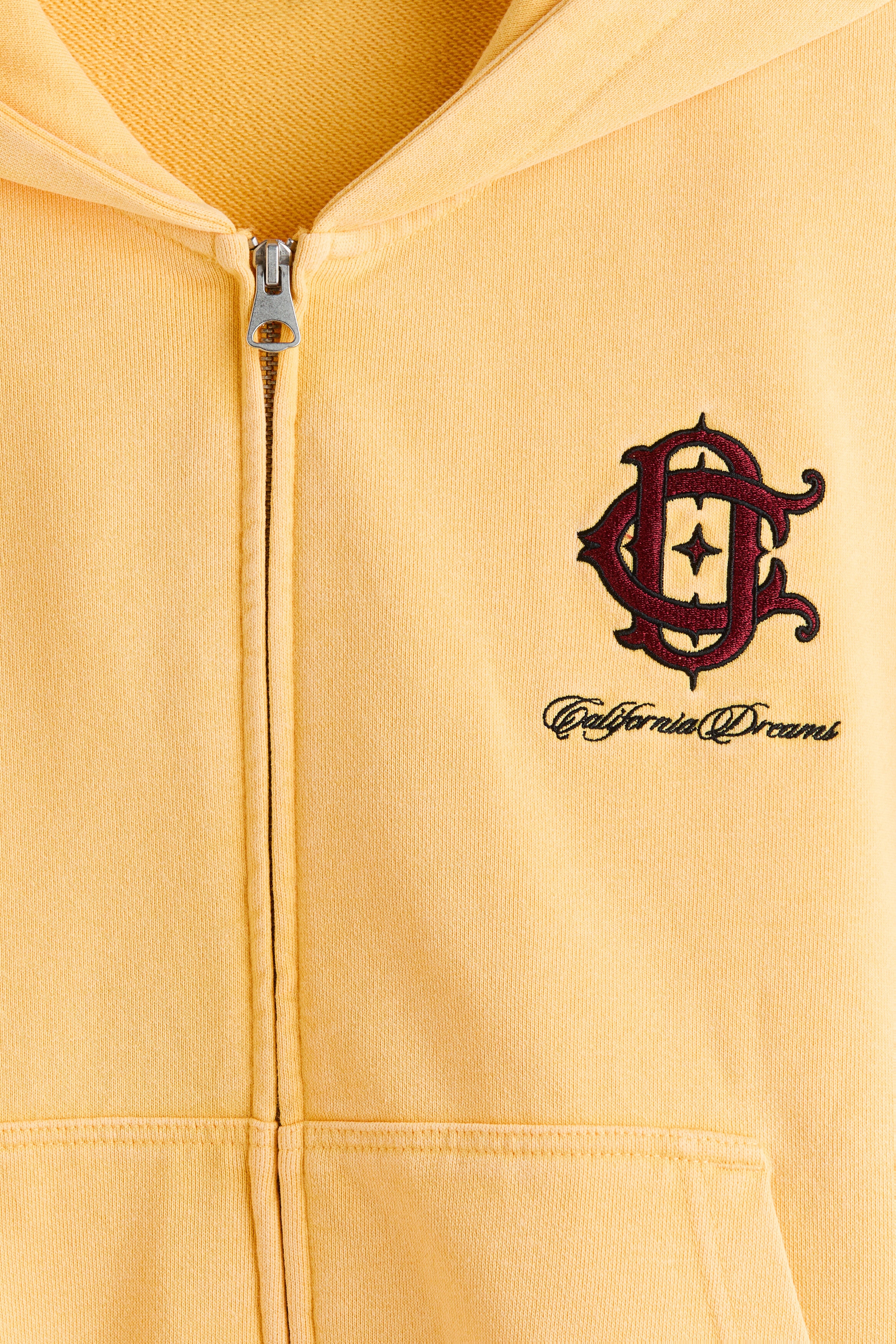 Oversized Fit Boxy zip-through hoodie