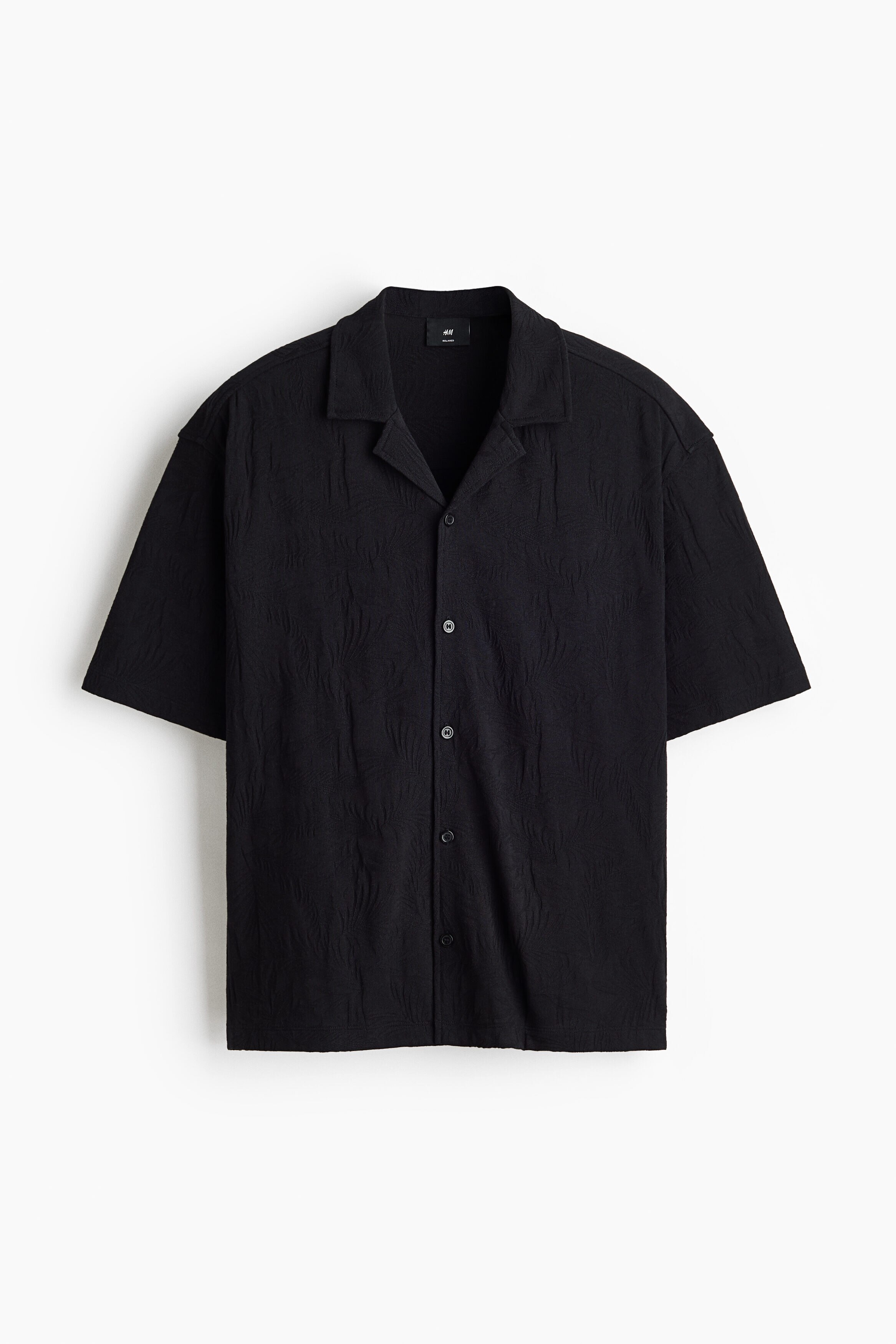 Relaxed Fit Jacquard-jersey resort shirt Relaxed Fit Jacquard-jersey resort shirt