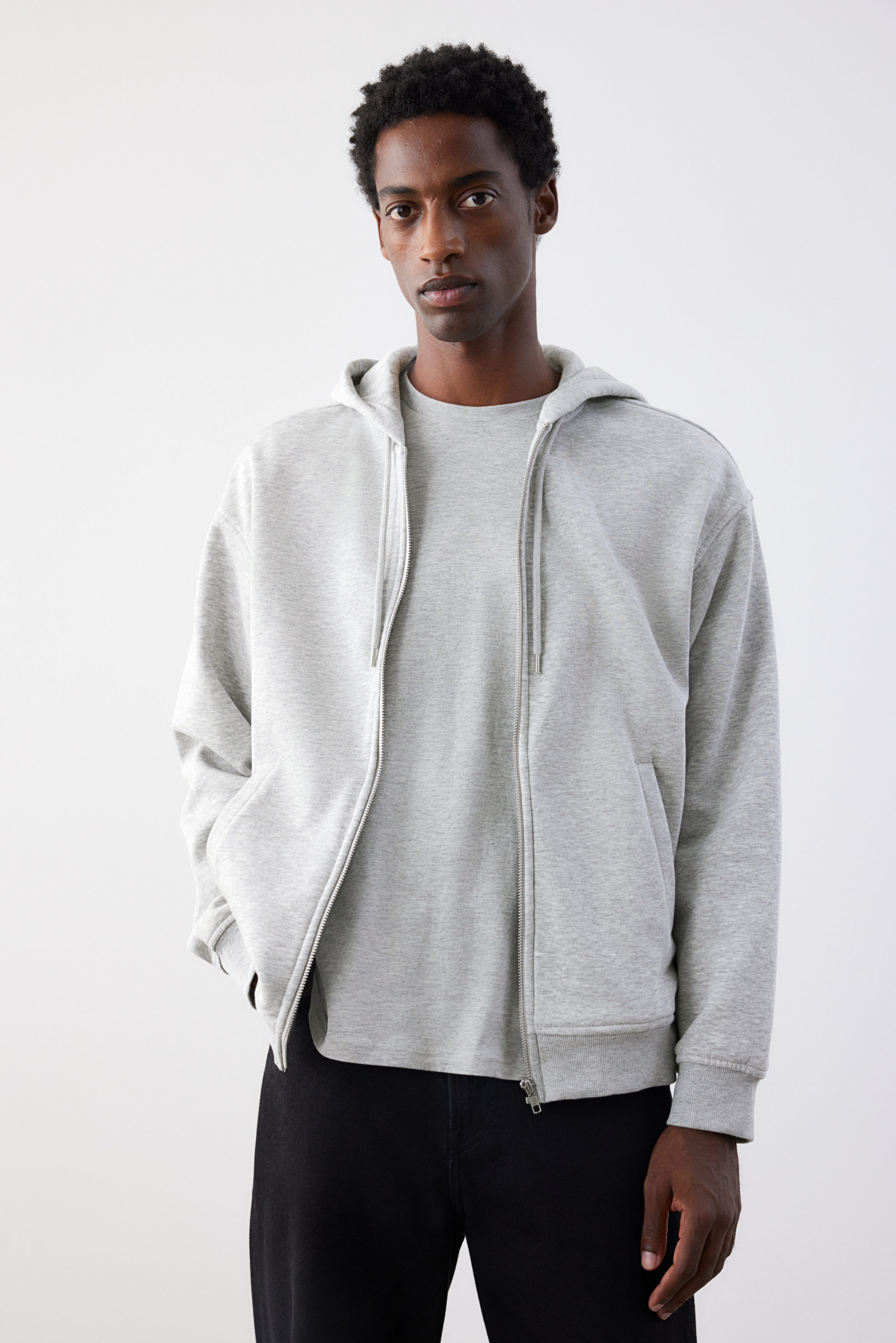 90 見にく Logo Far Zip Hoodie Sweat Pants 上下