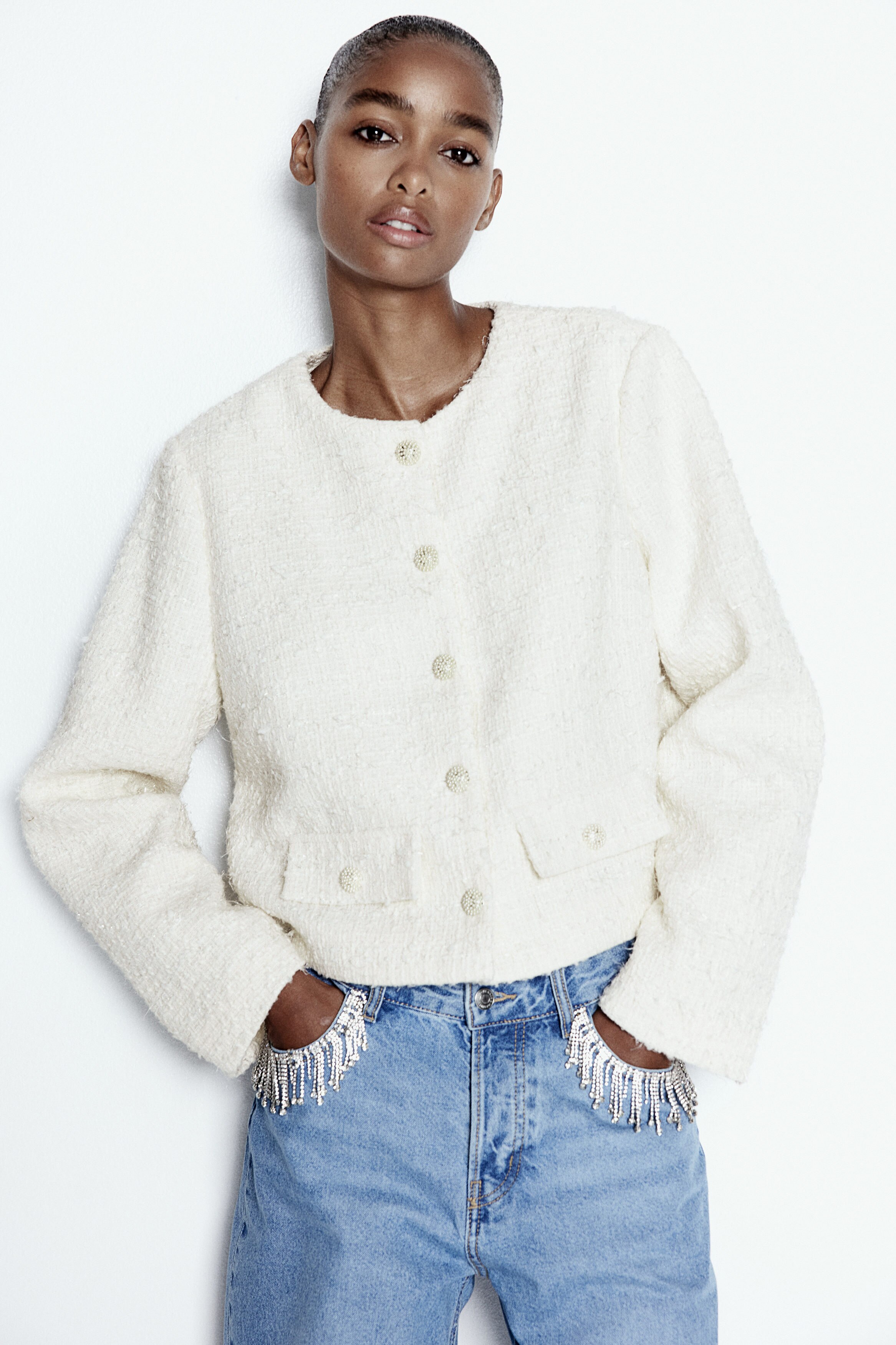 Bouclé jacket